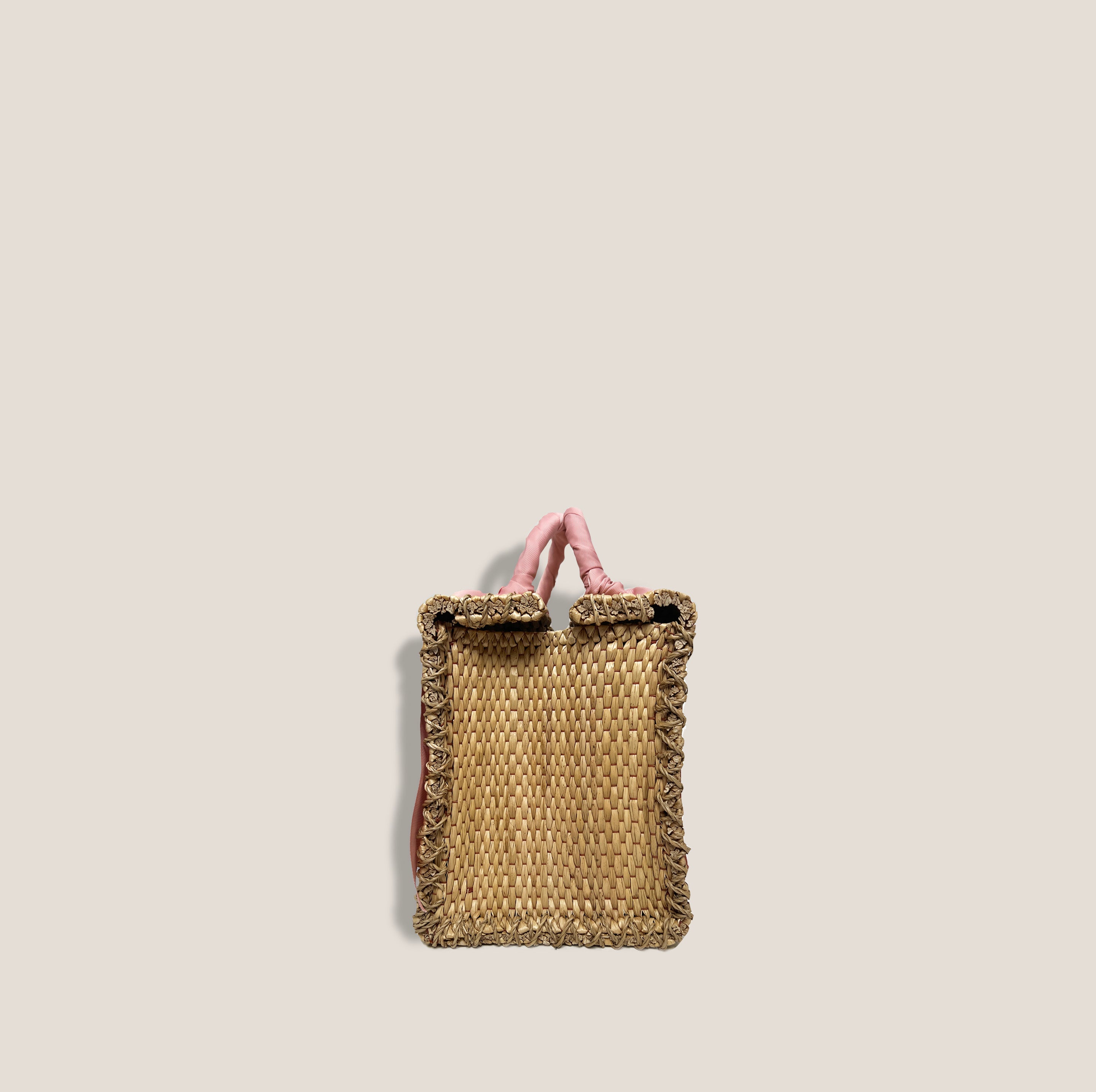 THE GIGI MINI BASKET - ROSE*