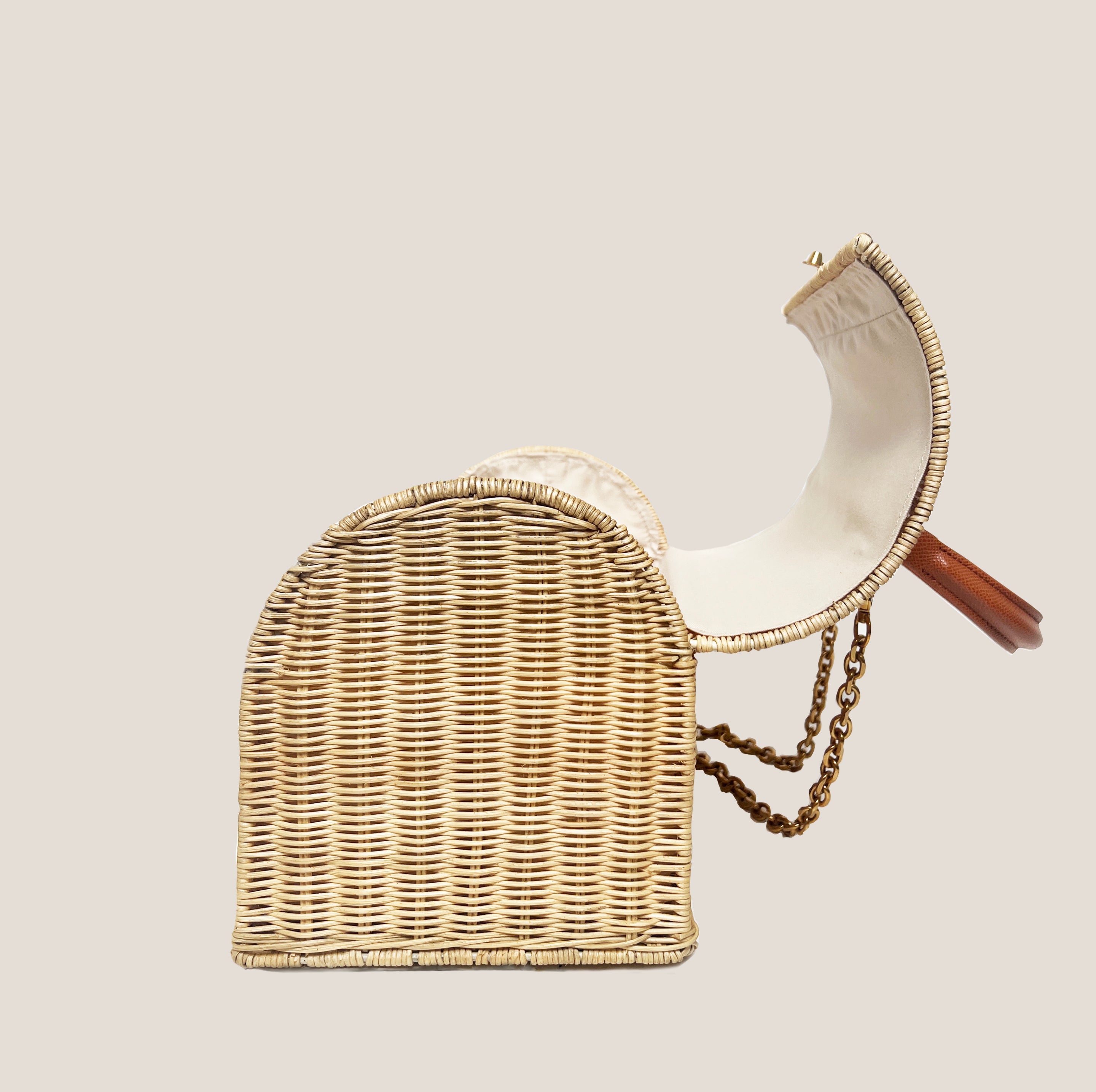 The MME.MINK TRUNK No. 2 - COGNAC