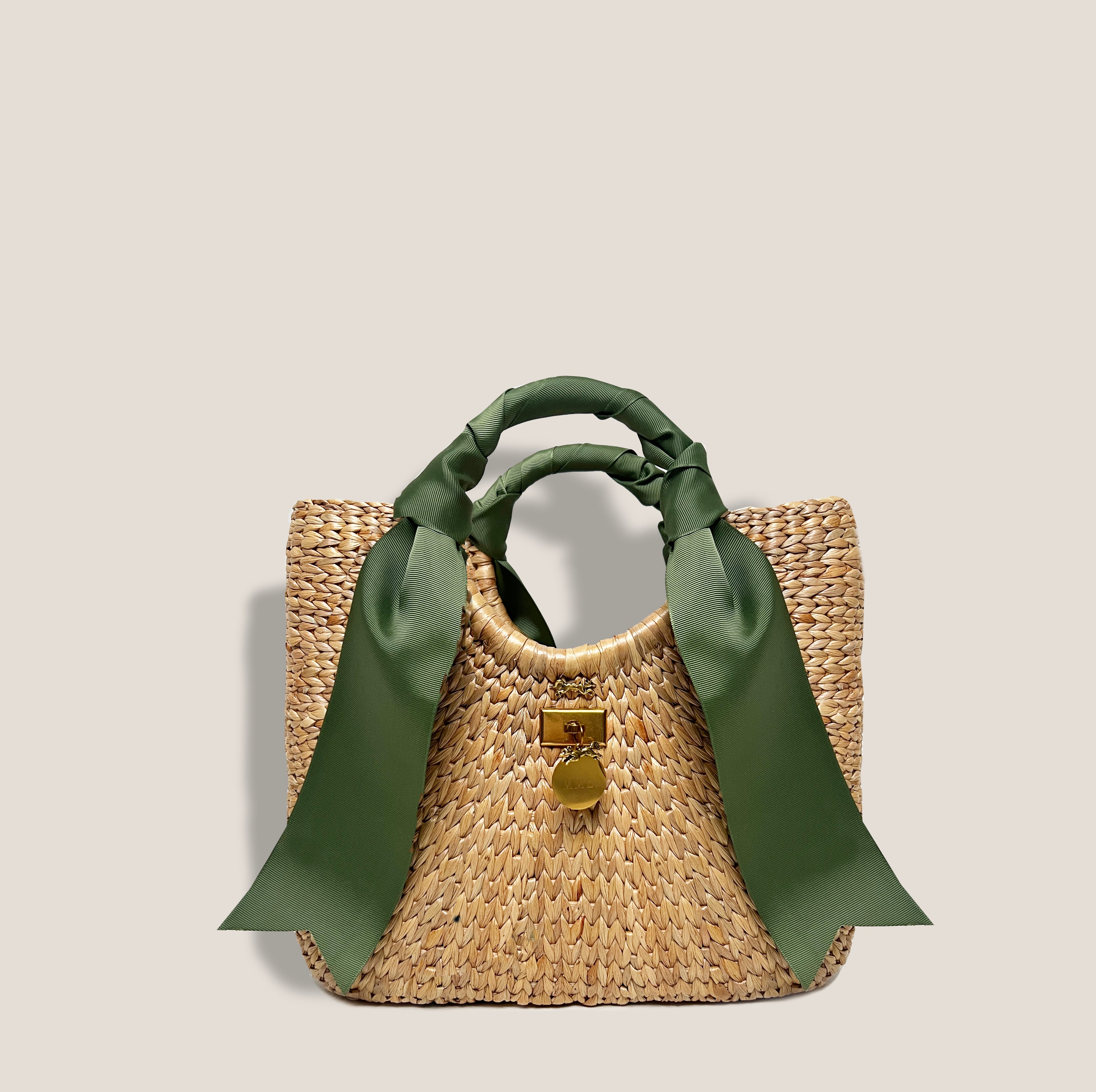 MME. BENTLEY PETITE TOTE - MOSS