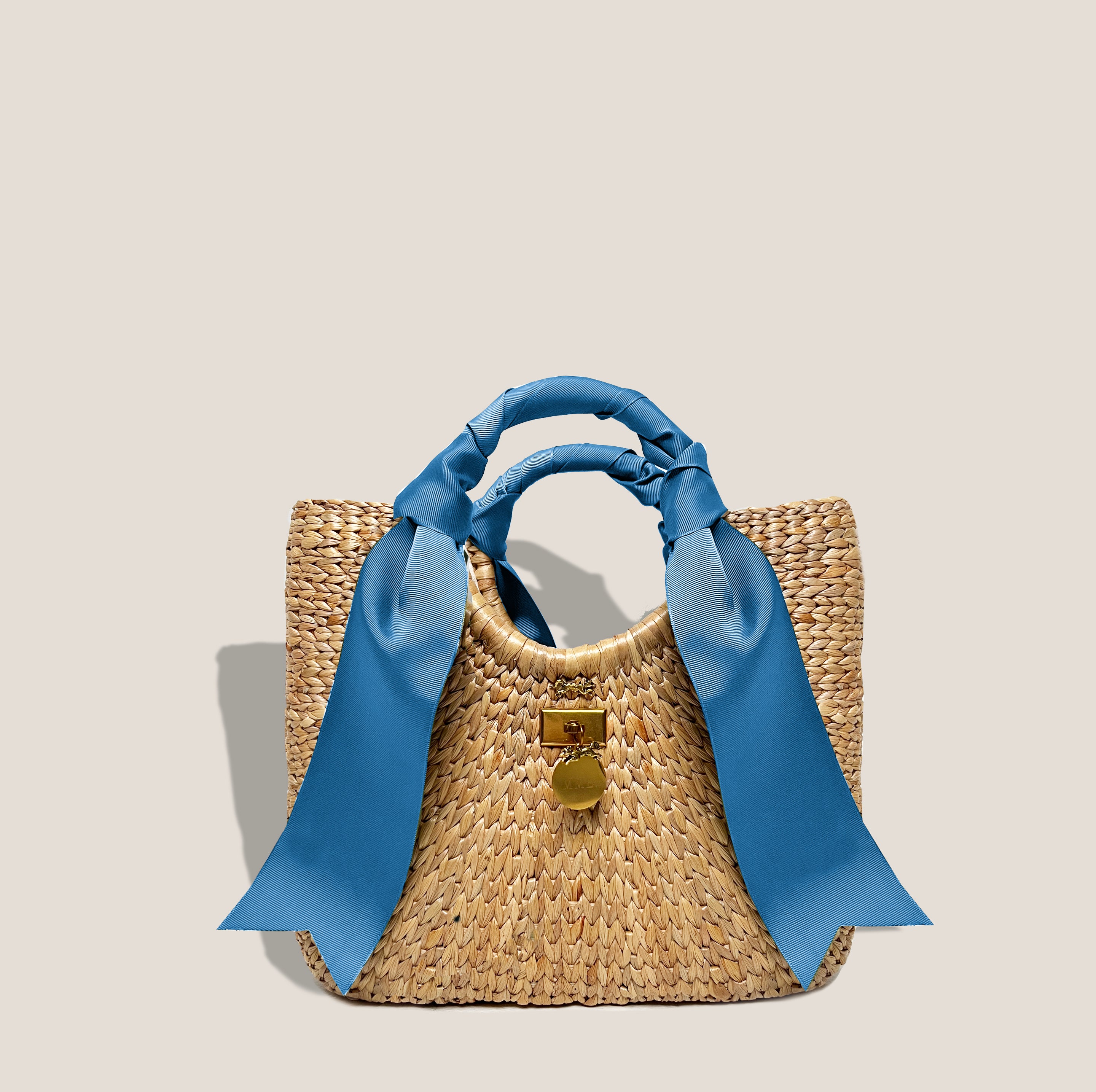MME. BENTLEY PETITE TOTE - CORNFLOWER