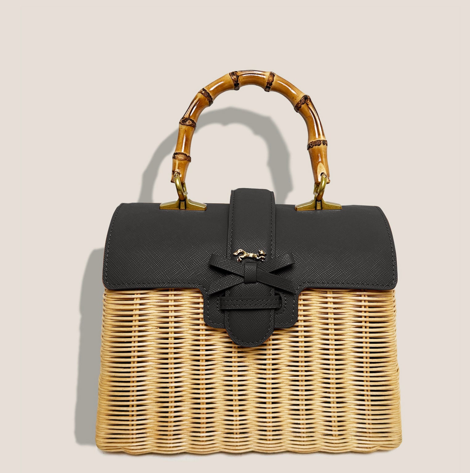 MME. CARLTON BASKET PETITE - NOIR