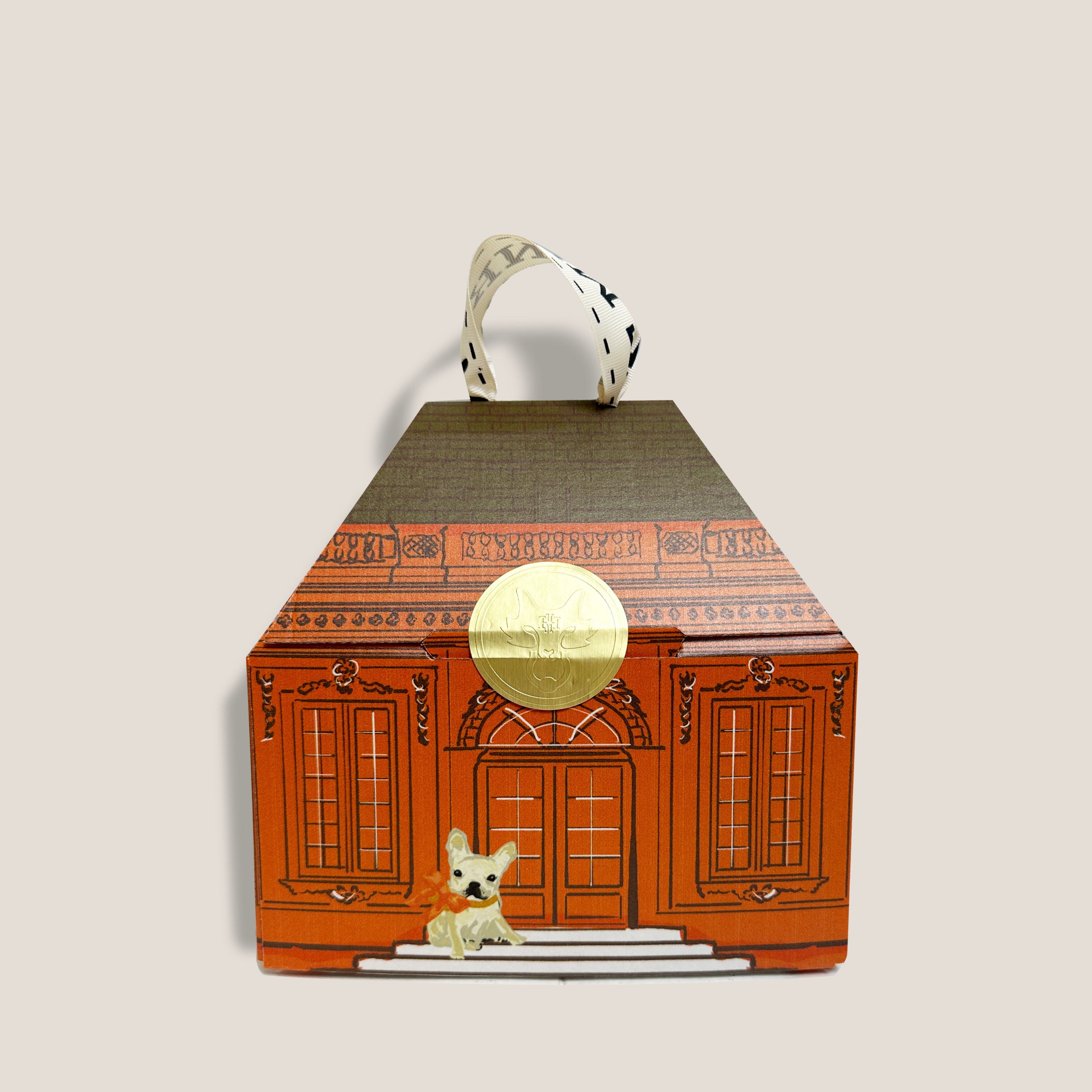 MME.MINKY HEAD BAND - Clementine