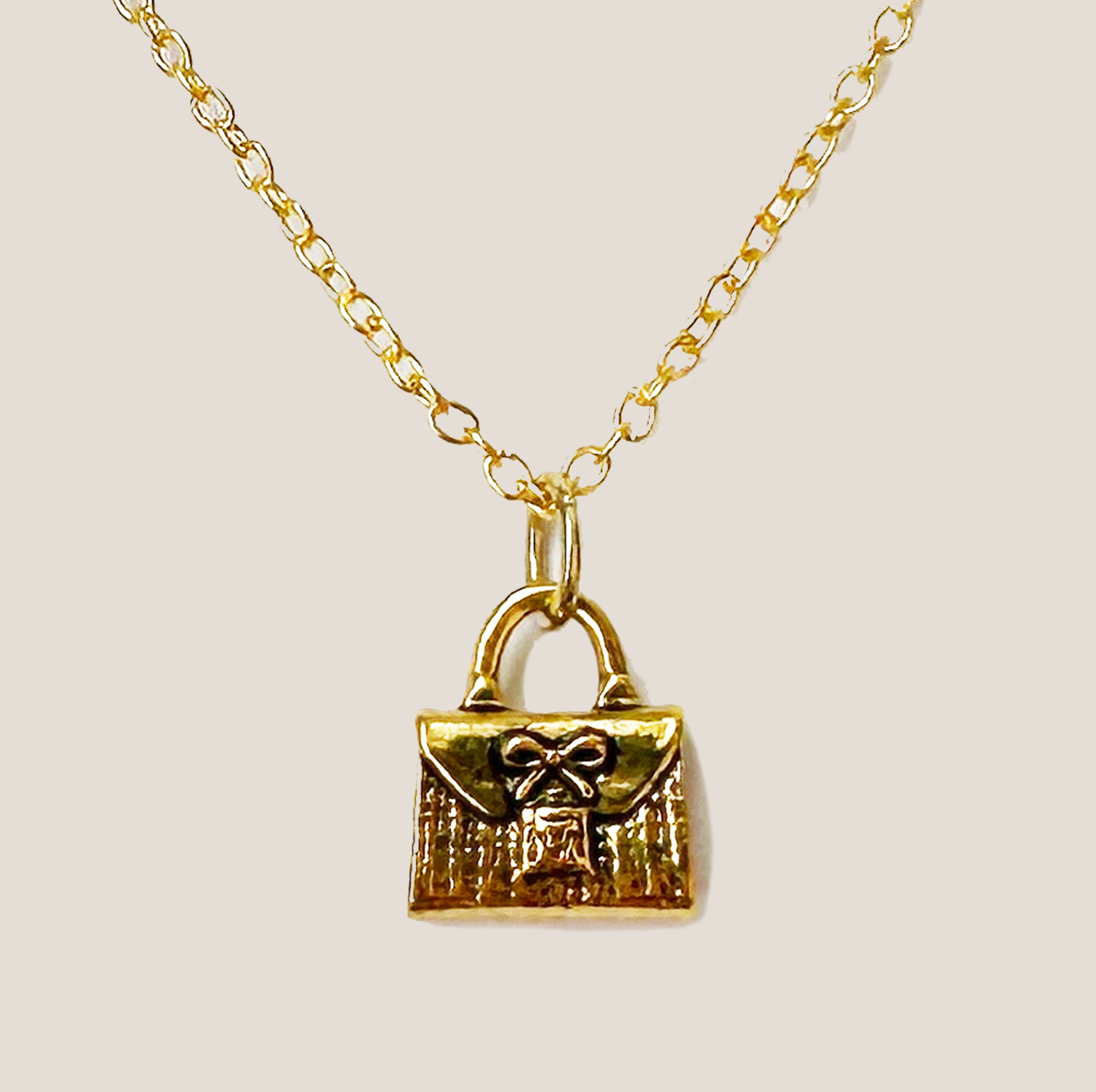 MME.AUDREY BASKET NECKLACE