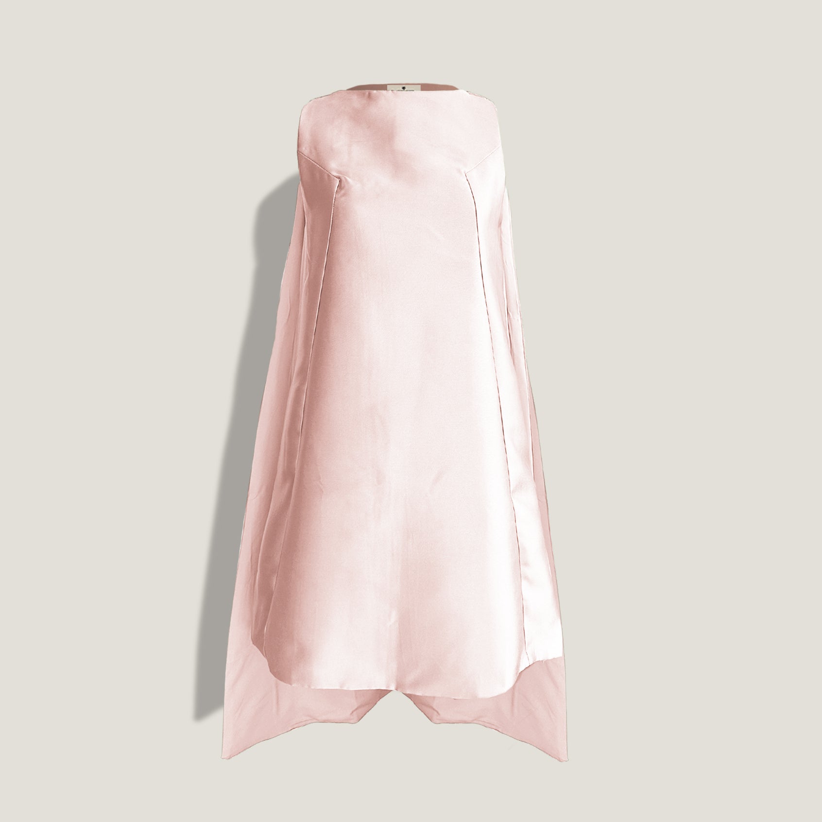 MME.MONACO CAPELETTE DRESS - PETAL