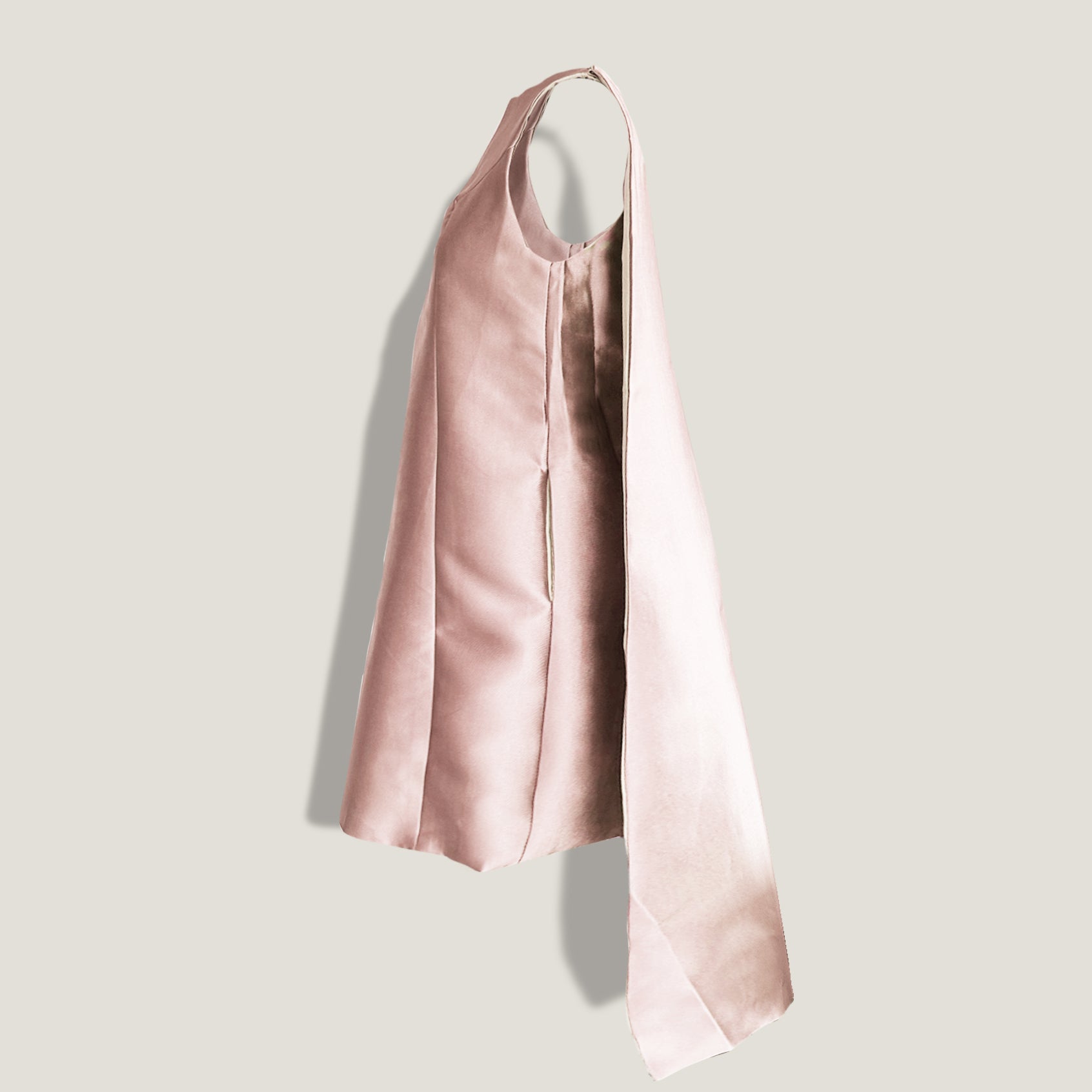 MME.MONACO CAPELETTE DRESS - PETAL