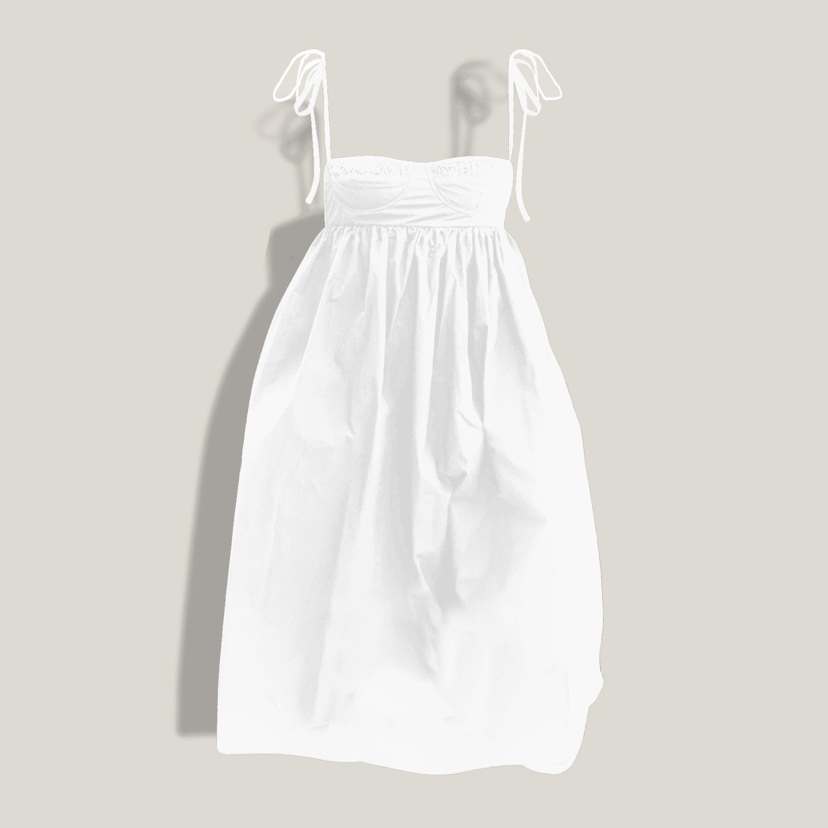 MME. ROYCE Dress - BLANC