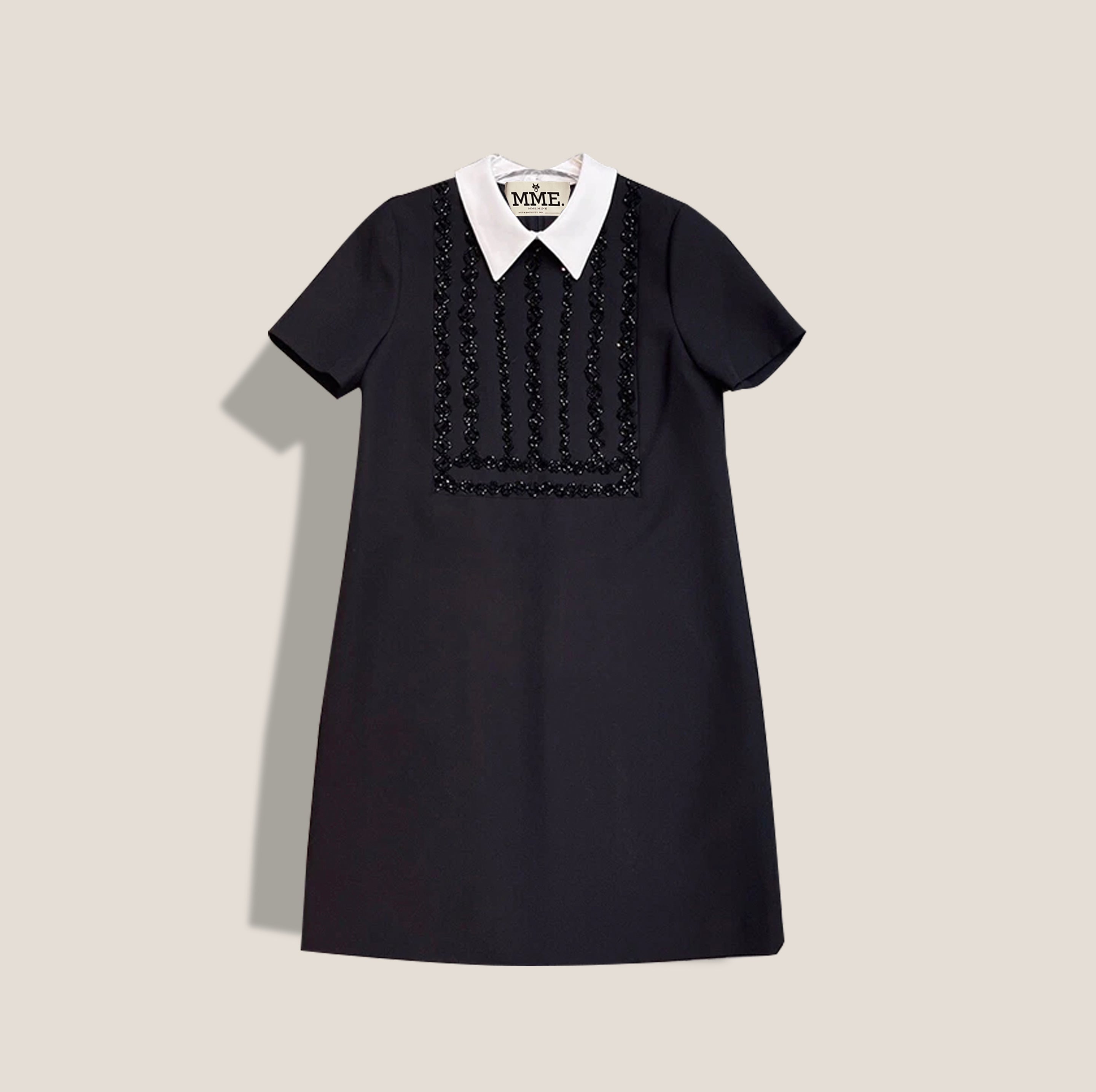 MME.MINK "TUXEDO" Dress
