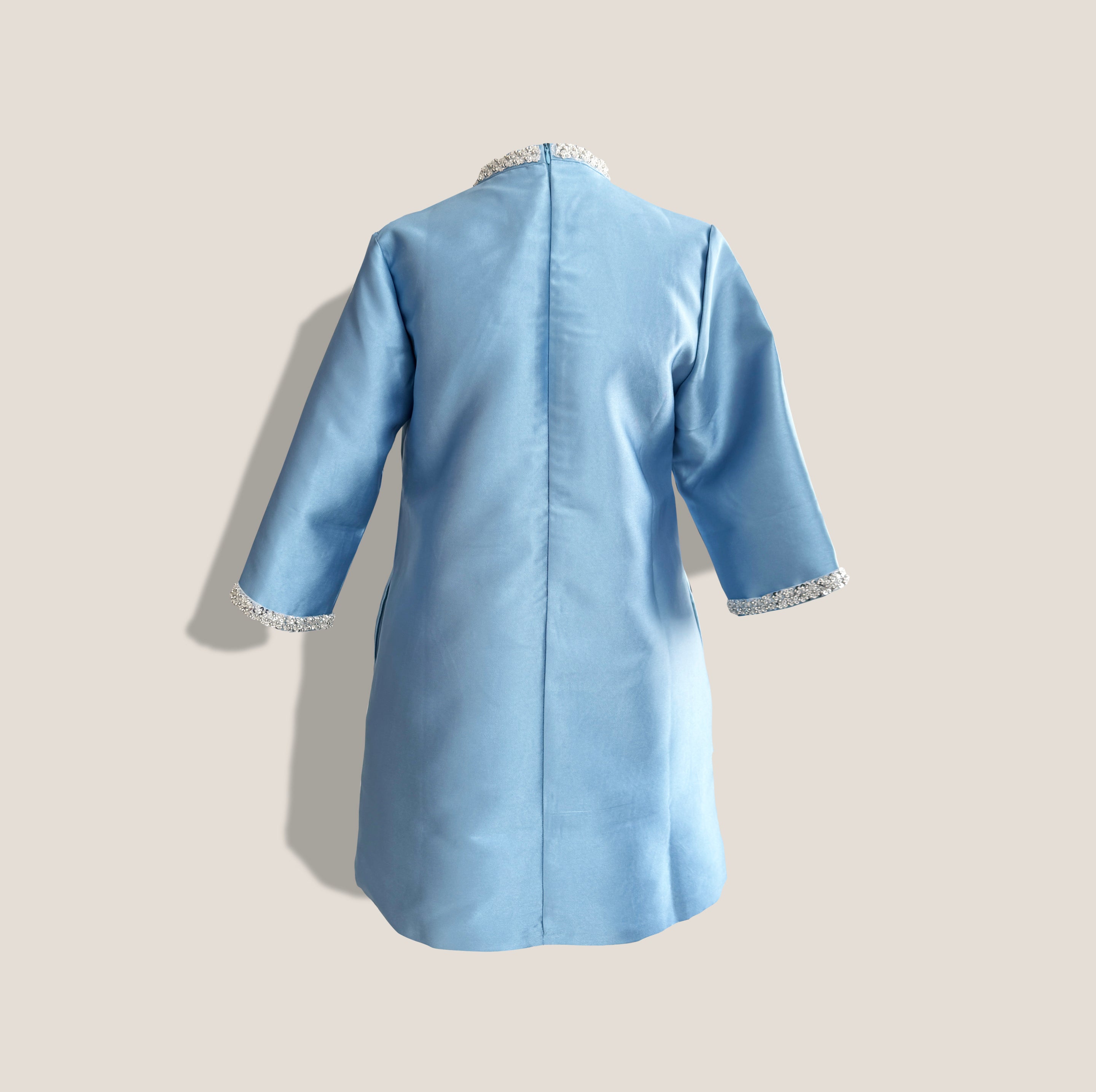 MME.MINK MUMU Dress - FRENCH BLUE