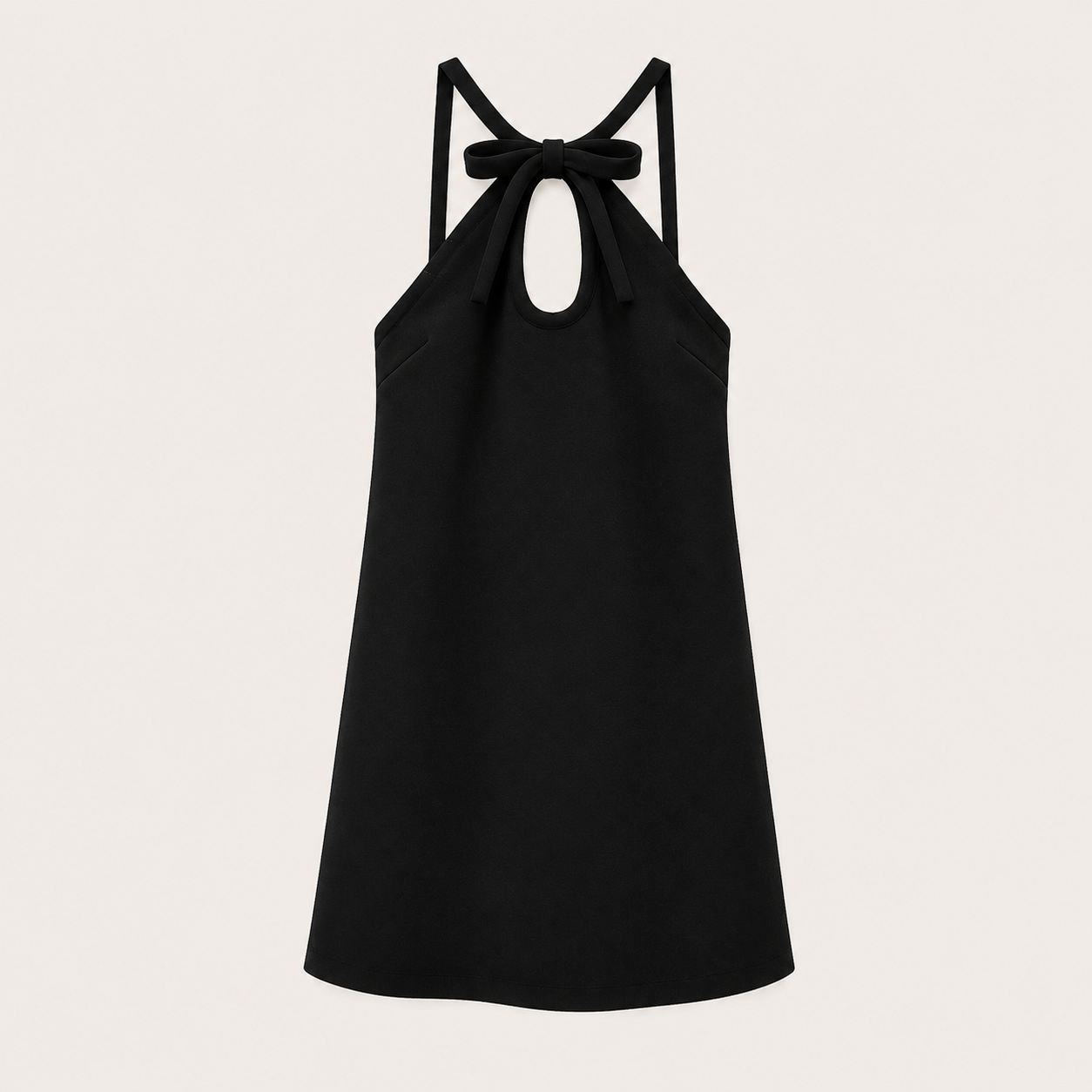 MME.MINK HALTER DRESS
