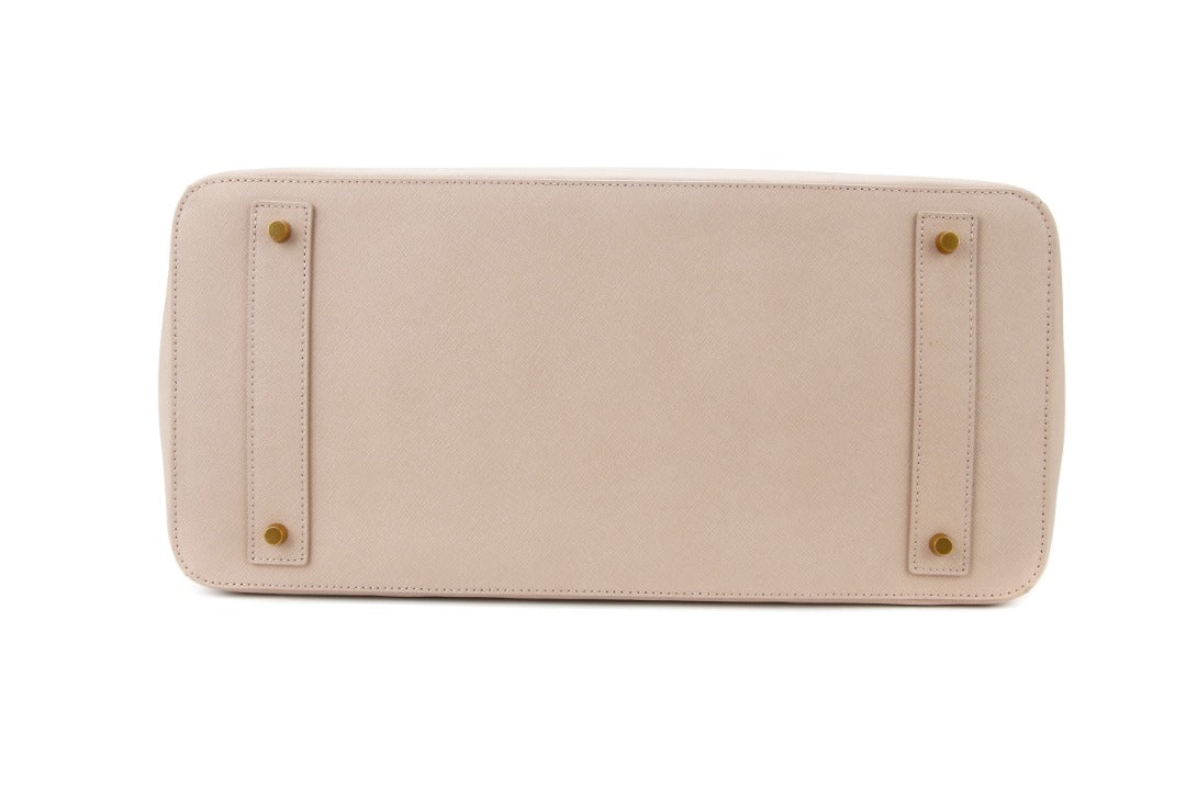 THE HERITAGE TOTE in Nude GRAND