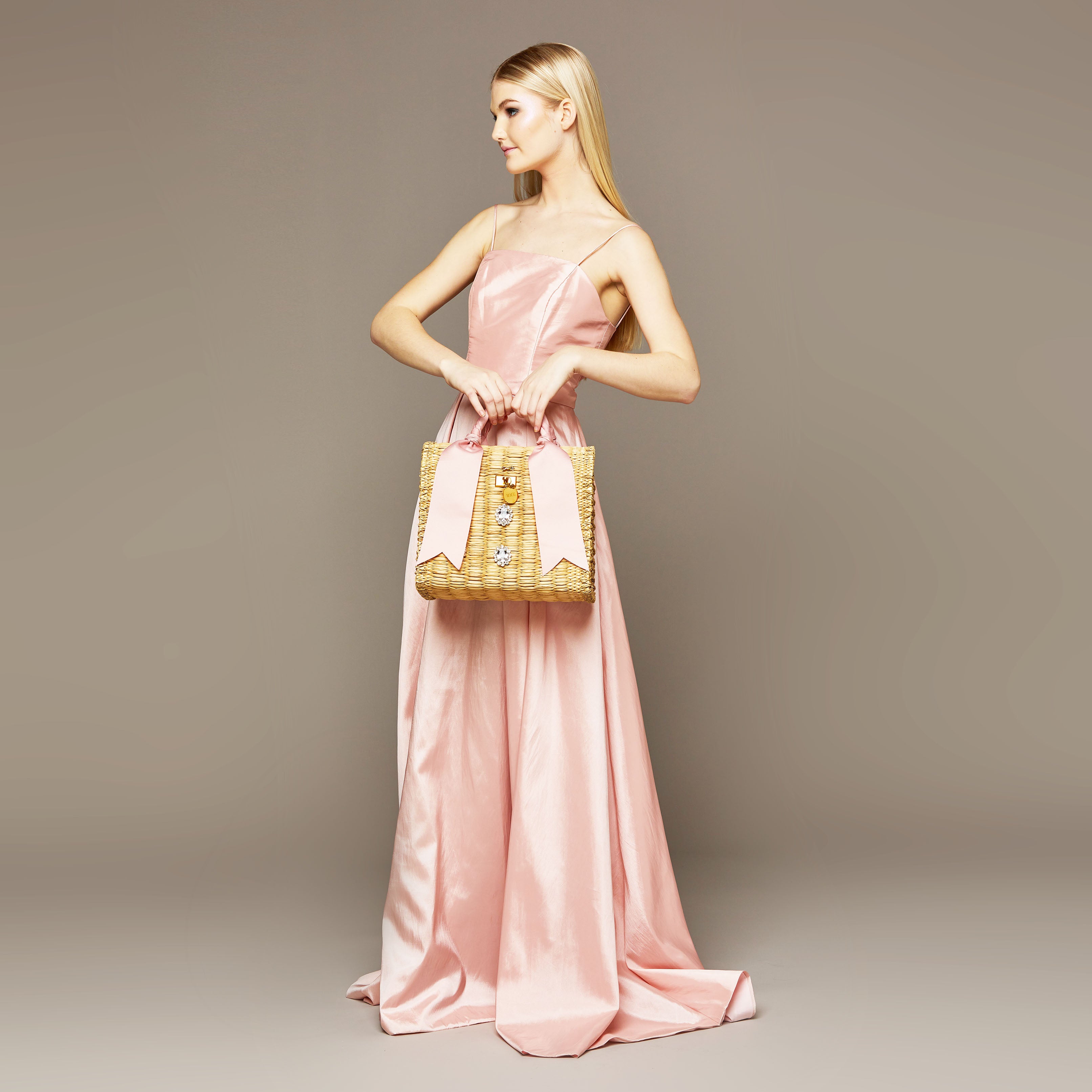 MME. GWYNETH Garden Dress - ROSE