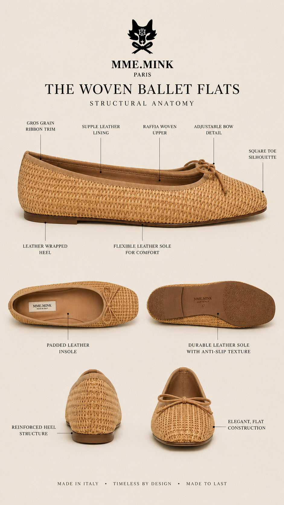 The Woven Ballet Flats