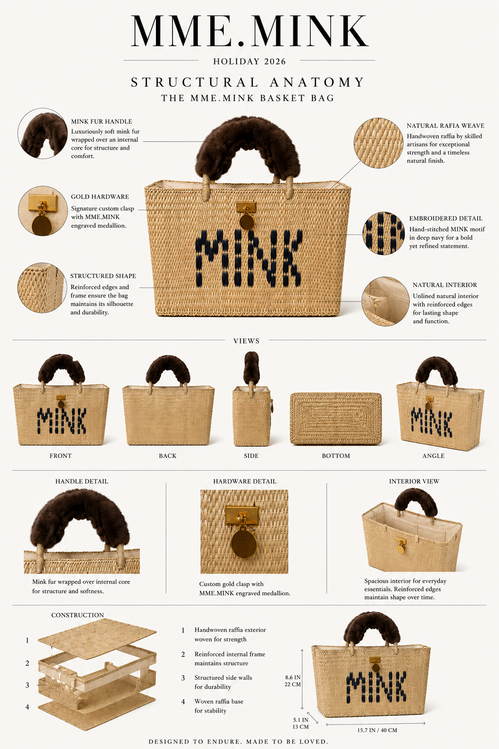 The MME.MINK Basket Bag