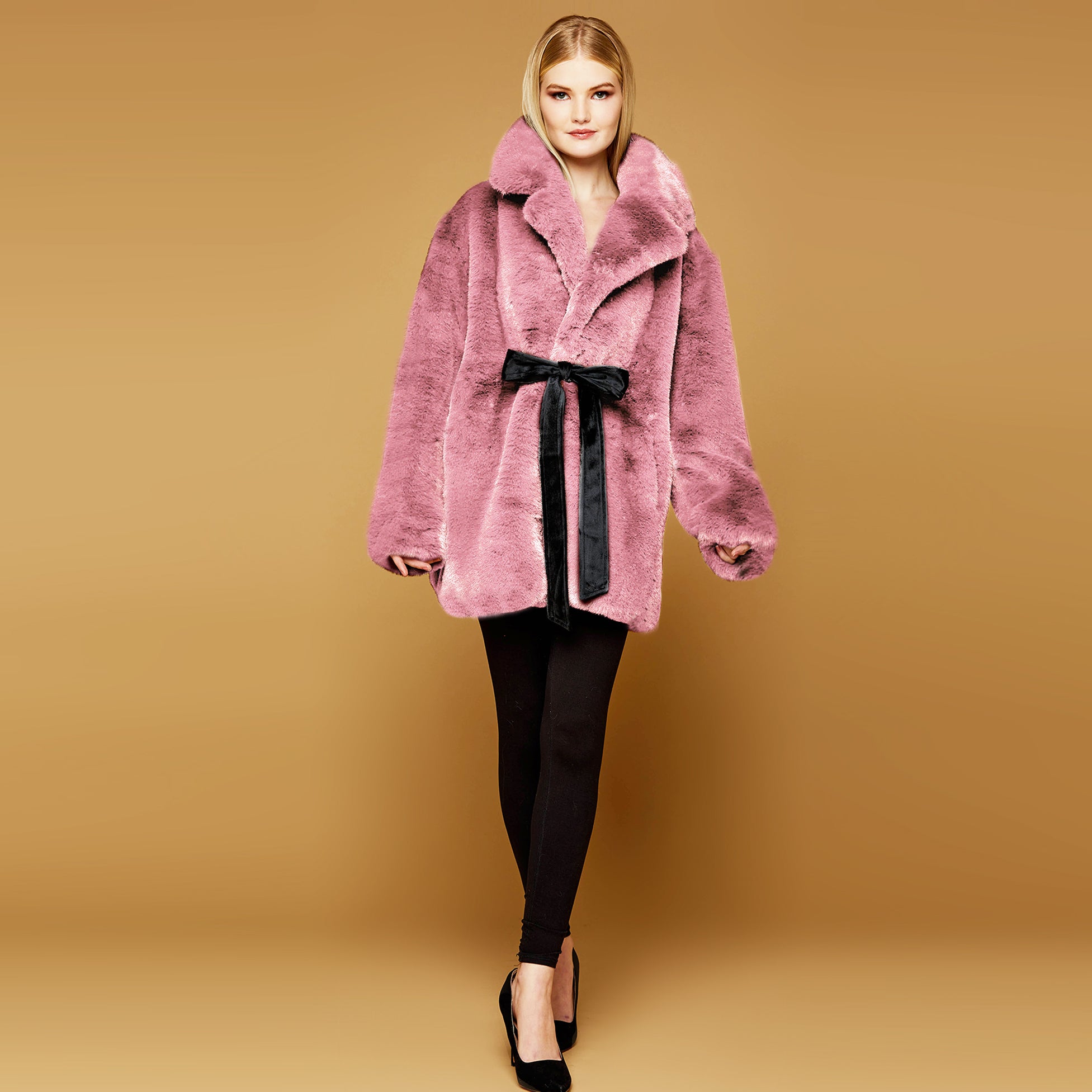 MME. DARCY - Collar Jacket - ROSE