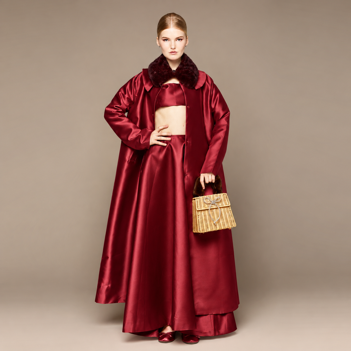 MME.MINK OPERA ENSEMBLE - BURGUNDY