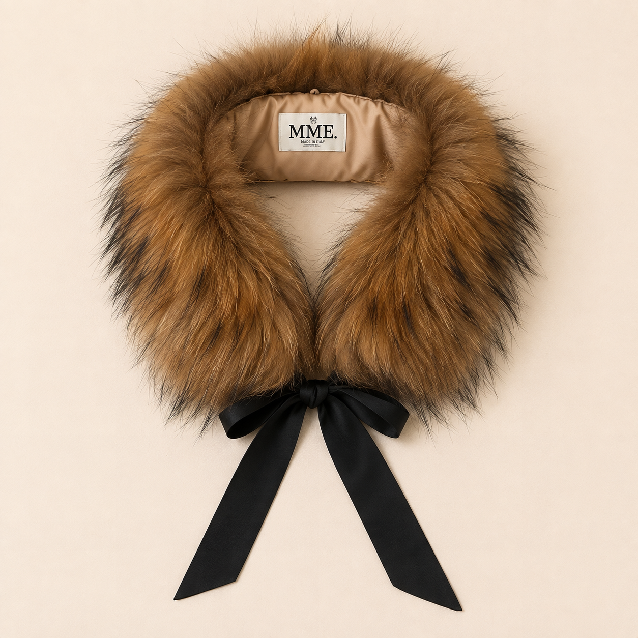 MME. FUR COLLAR - Fox Noir Tipped