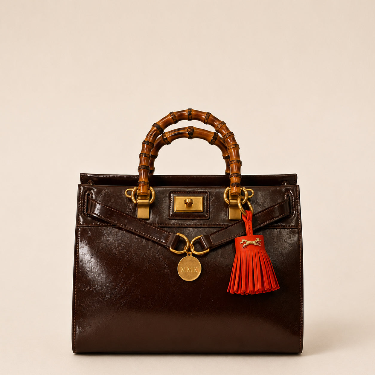 The Staffordshire Tote in CHOCOLATE
