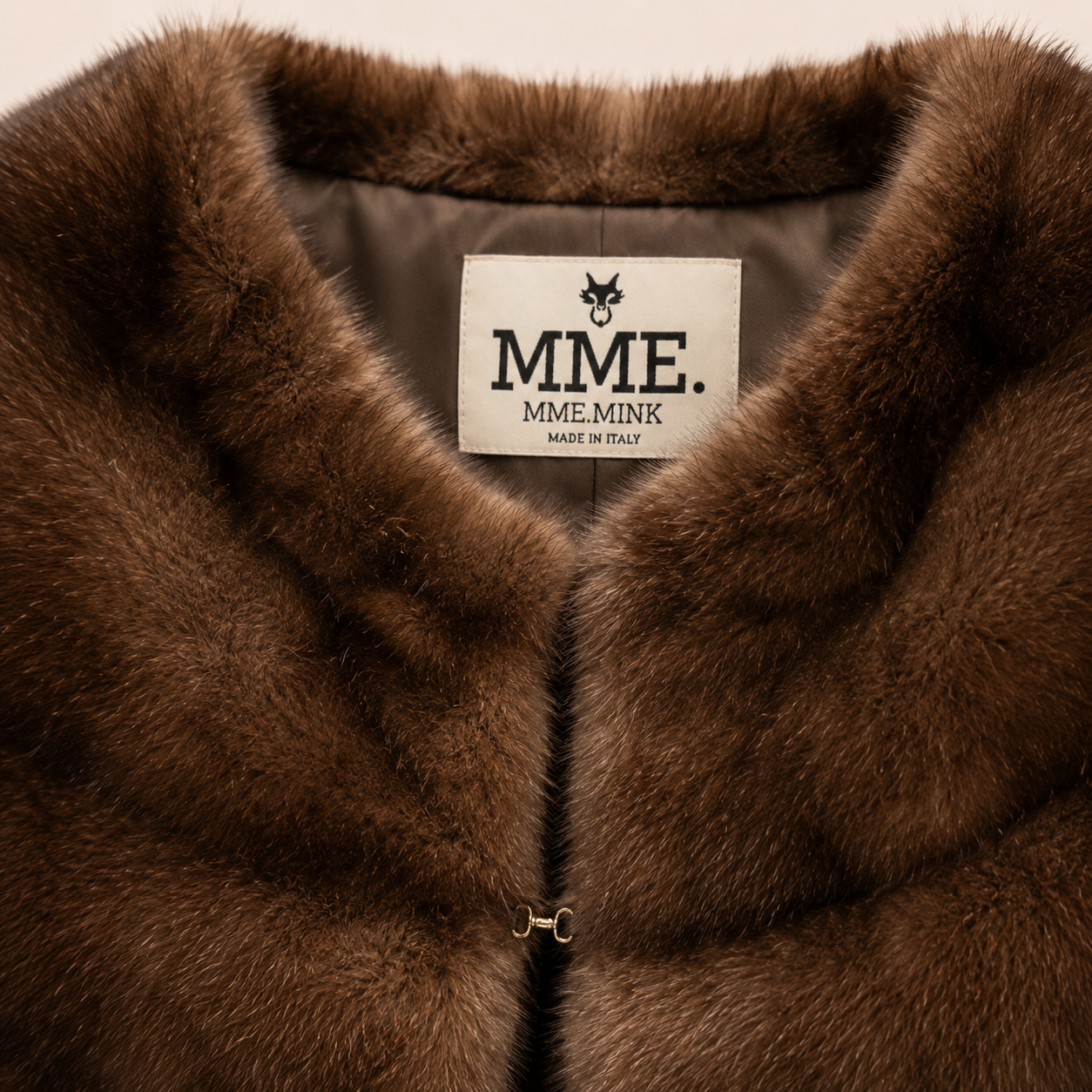 THE MINKY CAPELETTE - SABLE MINK