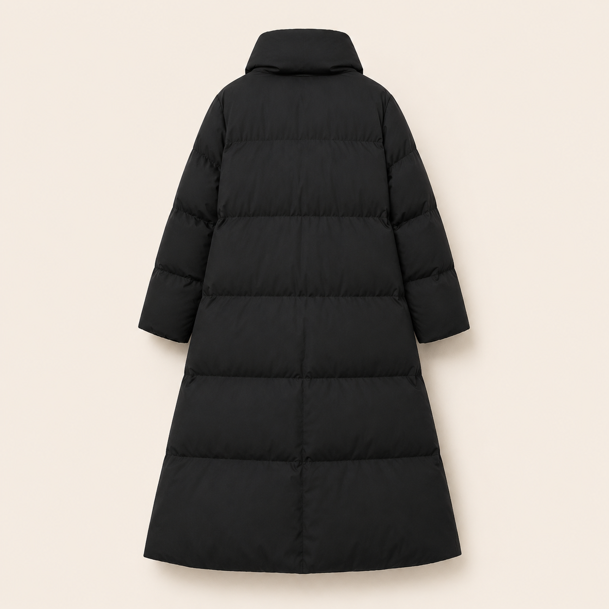 MME. AUDREY DUVET COAT - NOIR