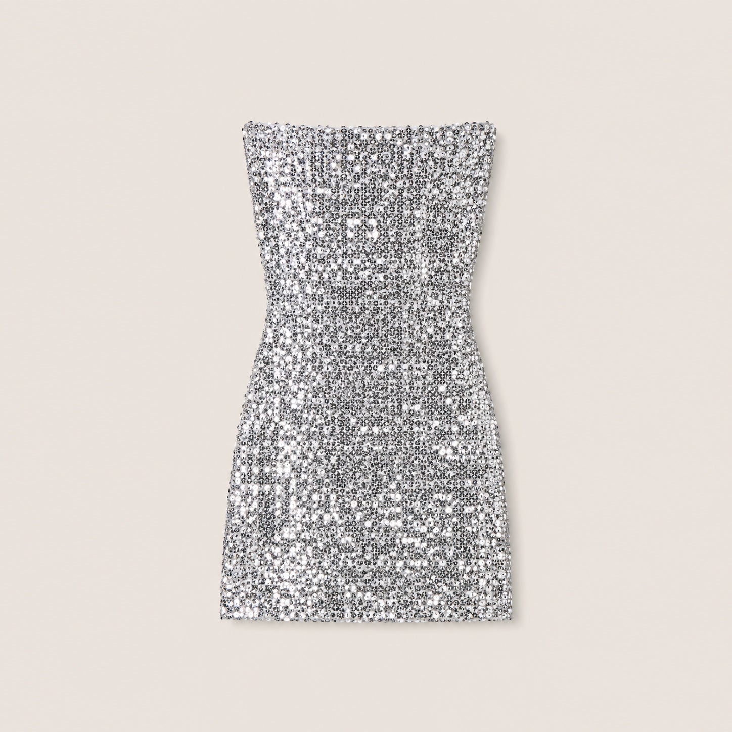 MME. "SEQUIN" MINI Dress - SILIVER