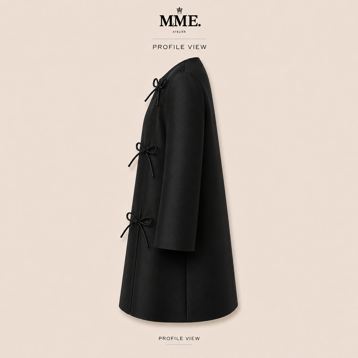 MME. LULU DRESS - NOIR