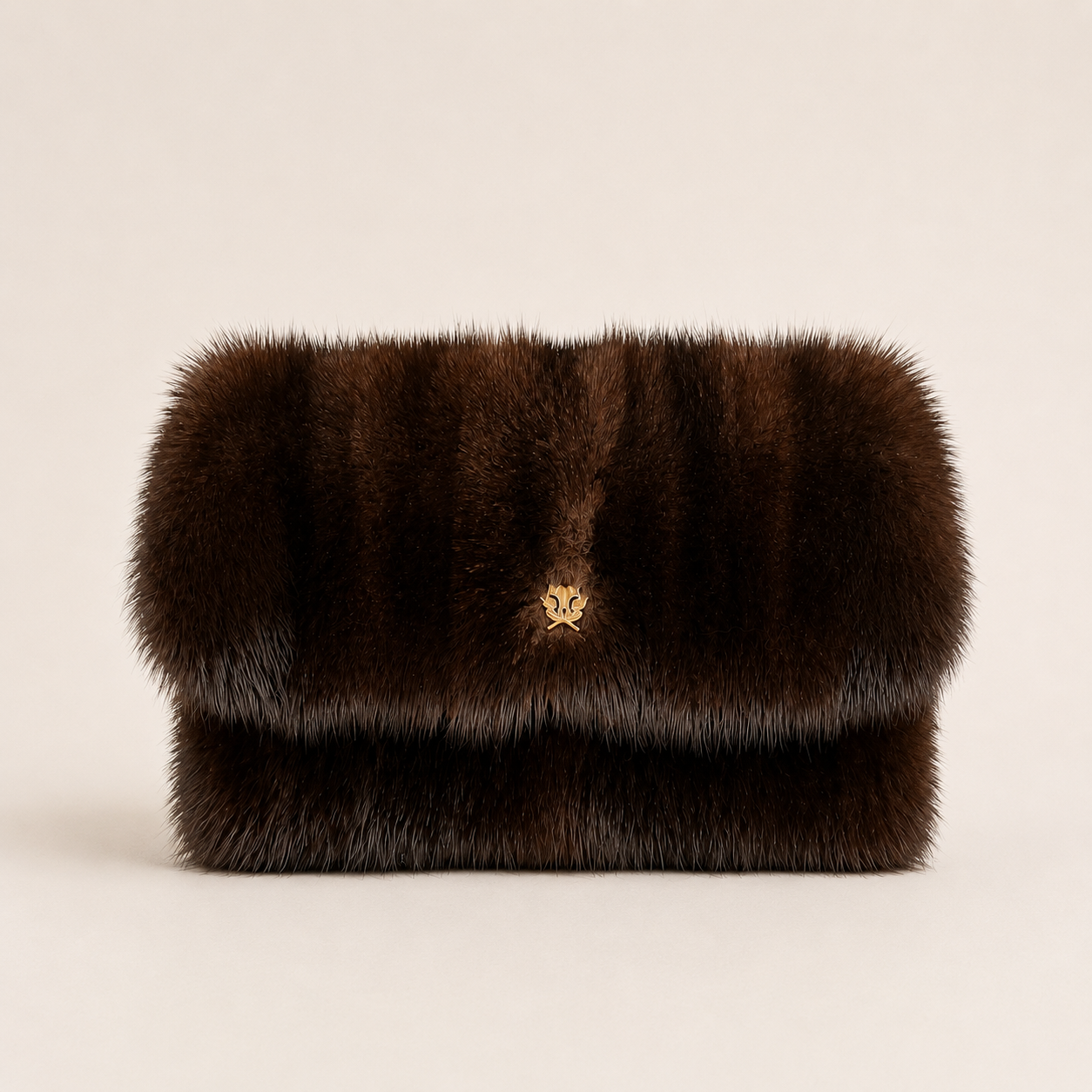 MME. CLAIRE MINK CLUTCH - Vintage Mink