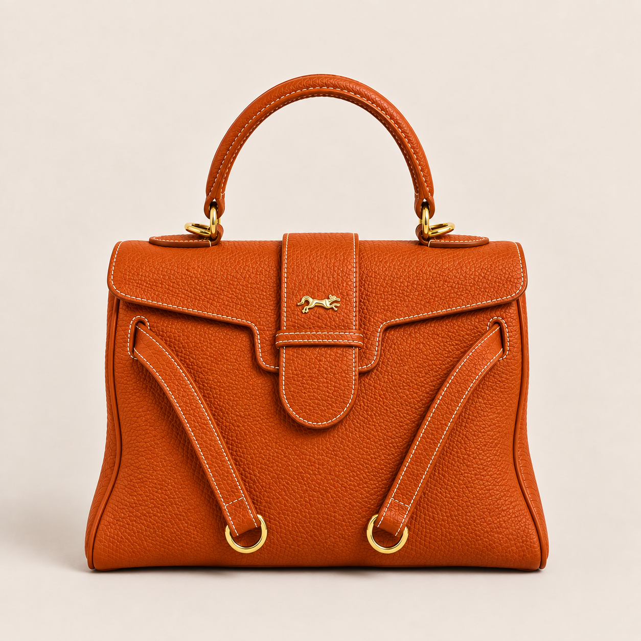 The ONASSIS 30cm LADY BAG - CLEMENTINE