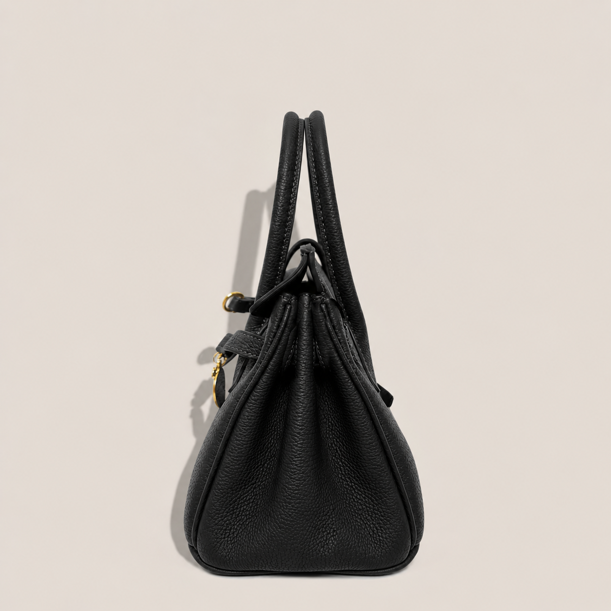 The ONASSIS 25 TOTE - TOGO NOIR