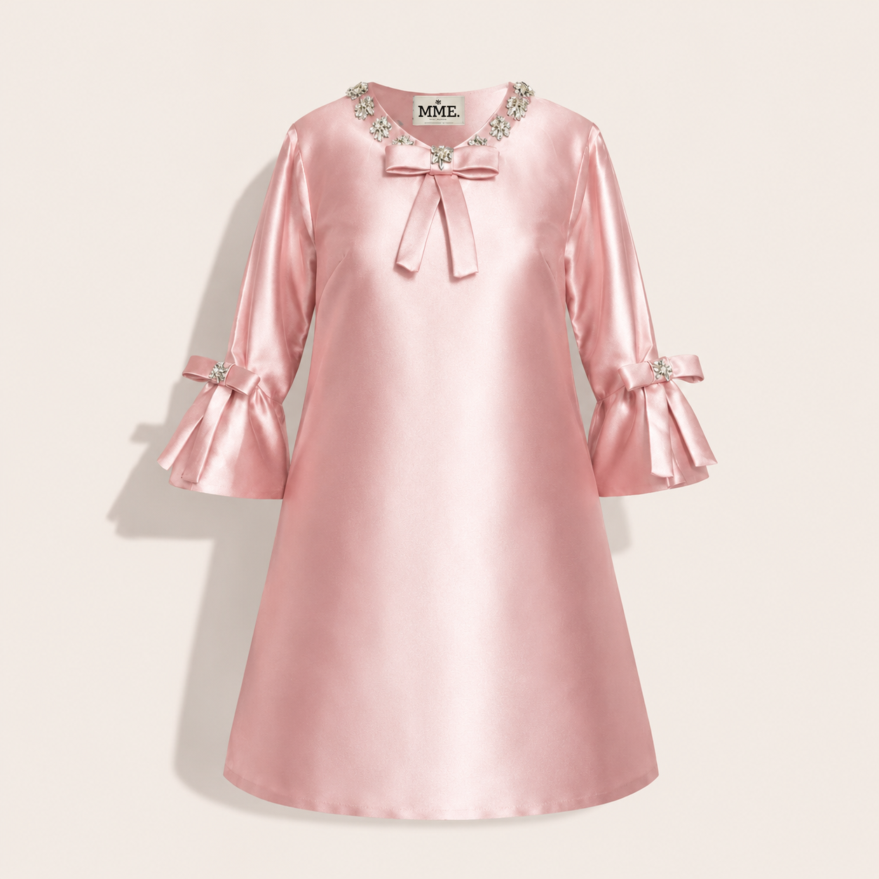 MME.MINK OPERA JEWEL GOWN -  ROSE