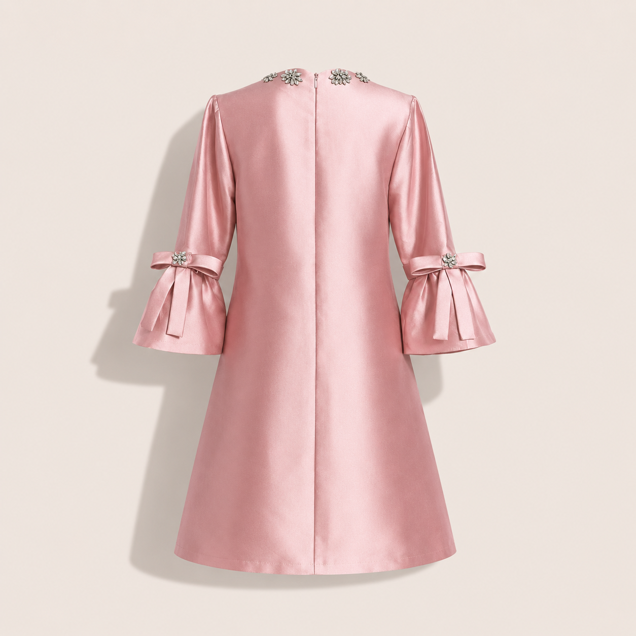 MME.MINK OPERA JEWEL GOWN -  ROSE