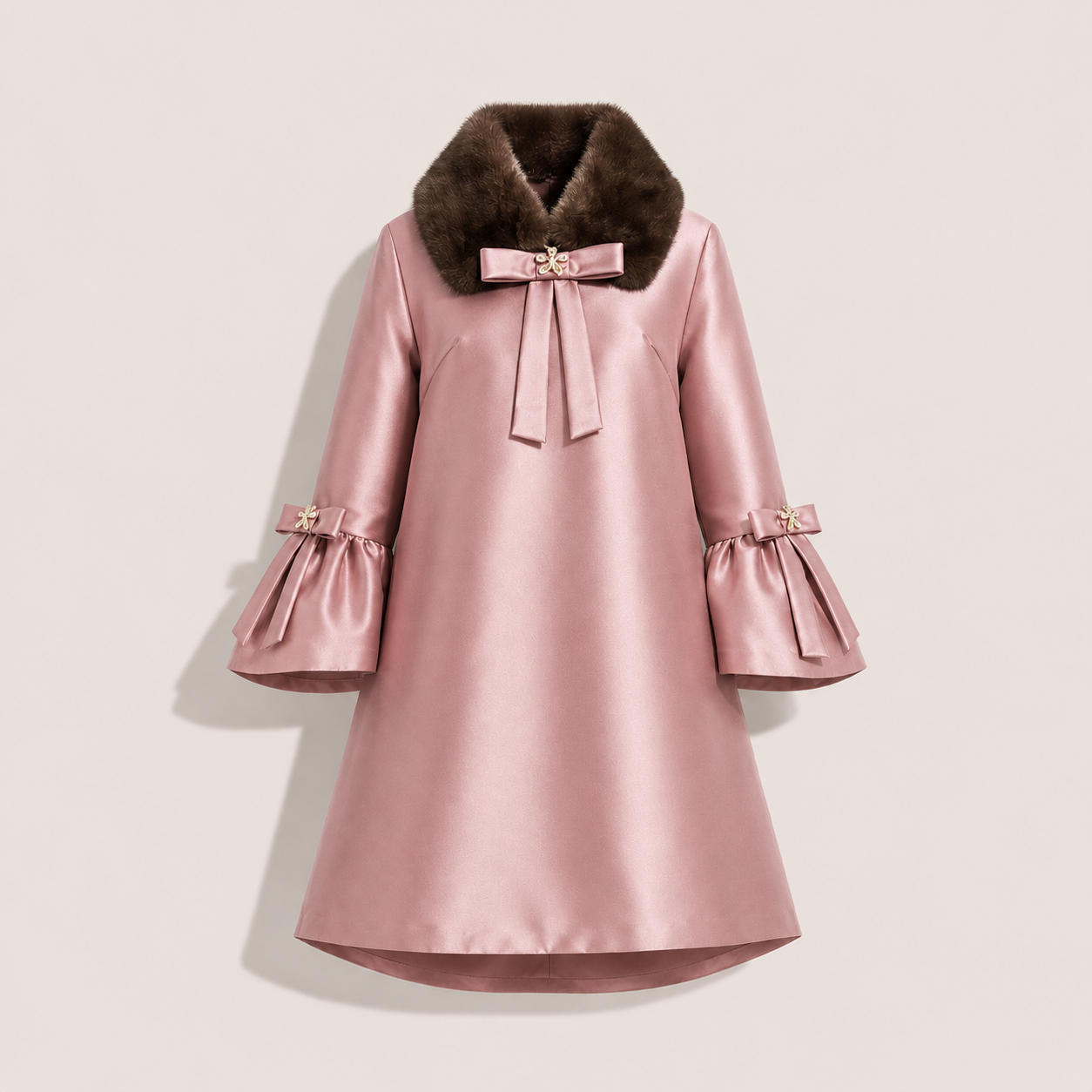 OPERA MINK GOWN - ROSE