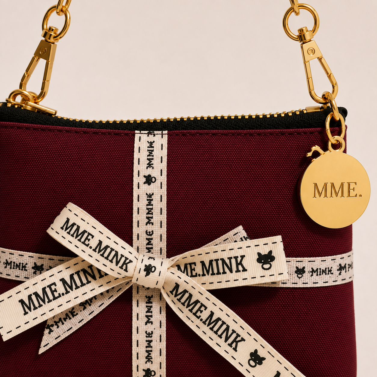 MME. CHAIN POUCHETTE - BURGUNDY