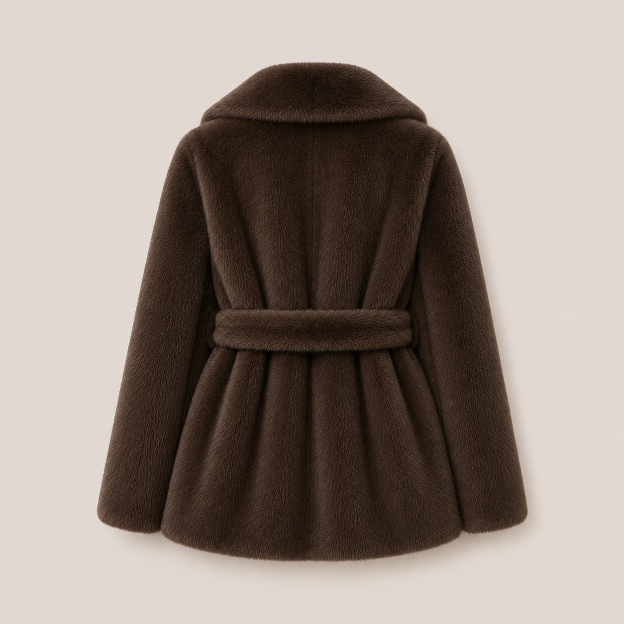 MME. Carlton Coat - Chocolate