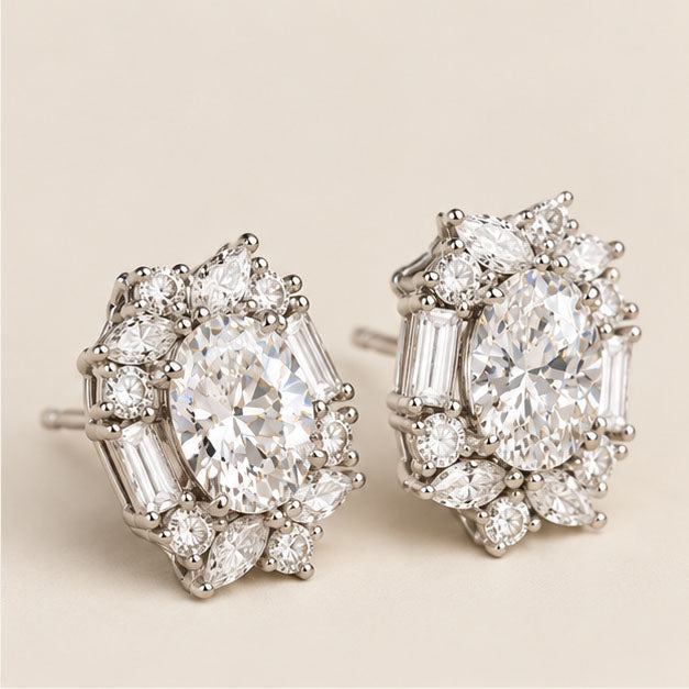 MME. HOLIDAY CHATEAU EARRINGS