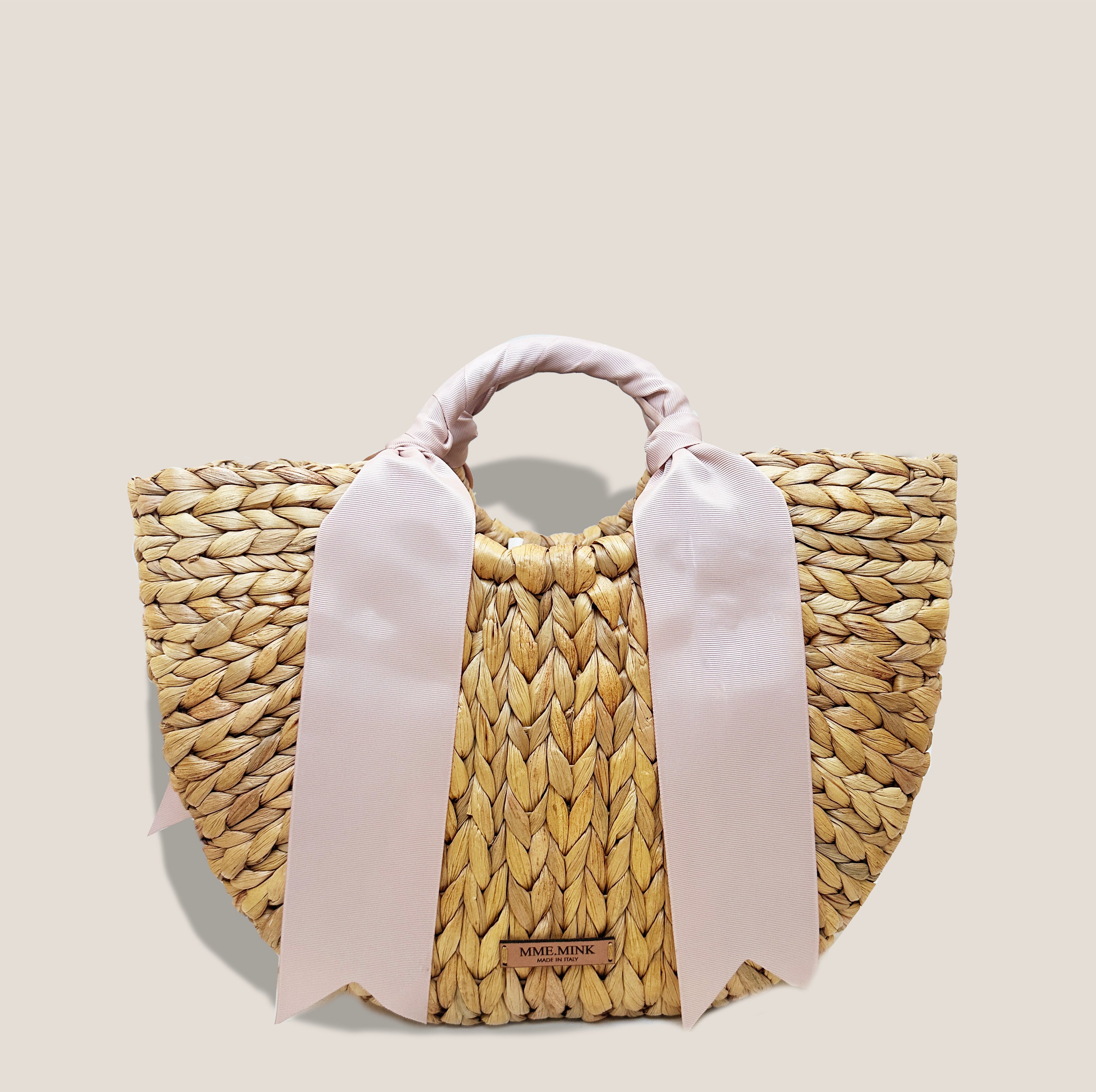 MME. BENTLEY CRYSTAL TOTE - NUDE