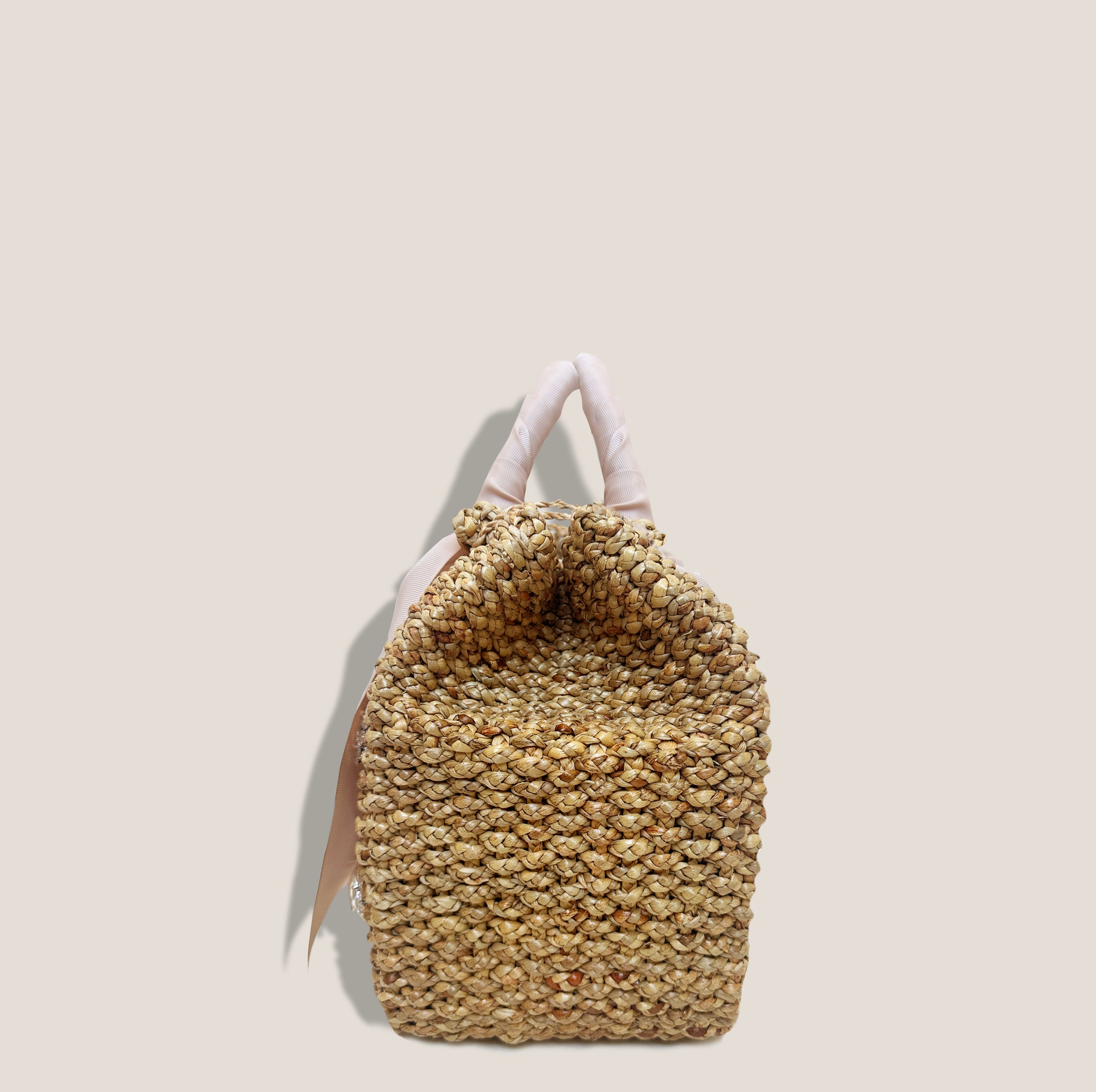 MME. CRYSTAL DR. TOTE - NUDE PINK