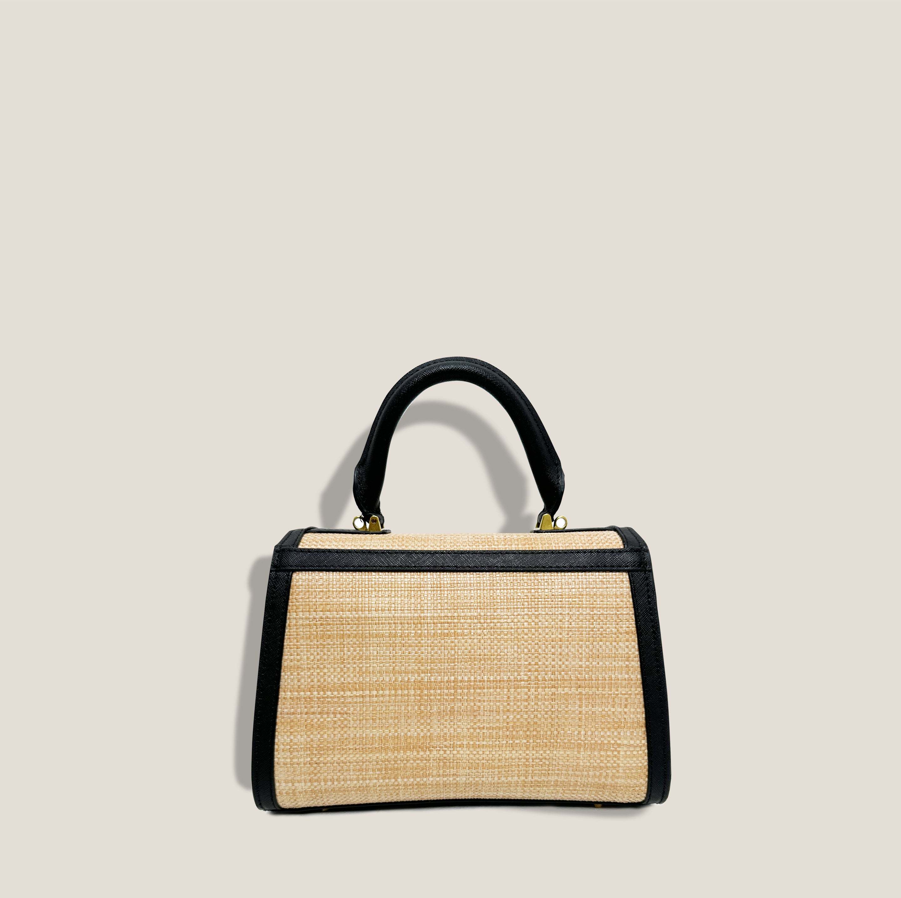 MME. AUDREY BAG - Woven Edition NOIR