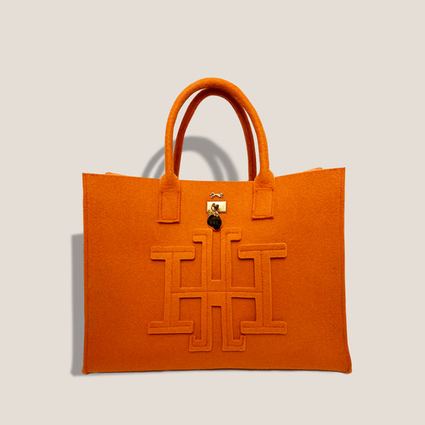 Mme.MINKBRUNCH AT MADISON PARK TOTE "CLEMENTINE" GRAND