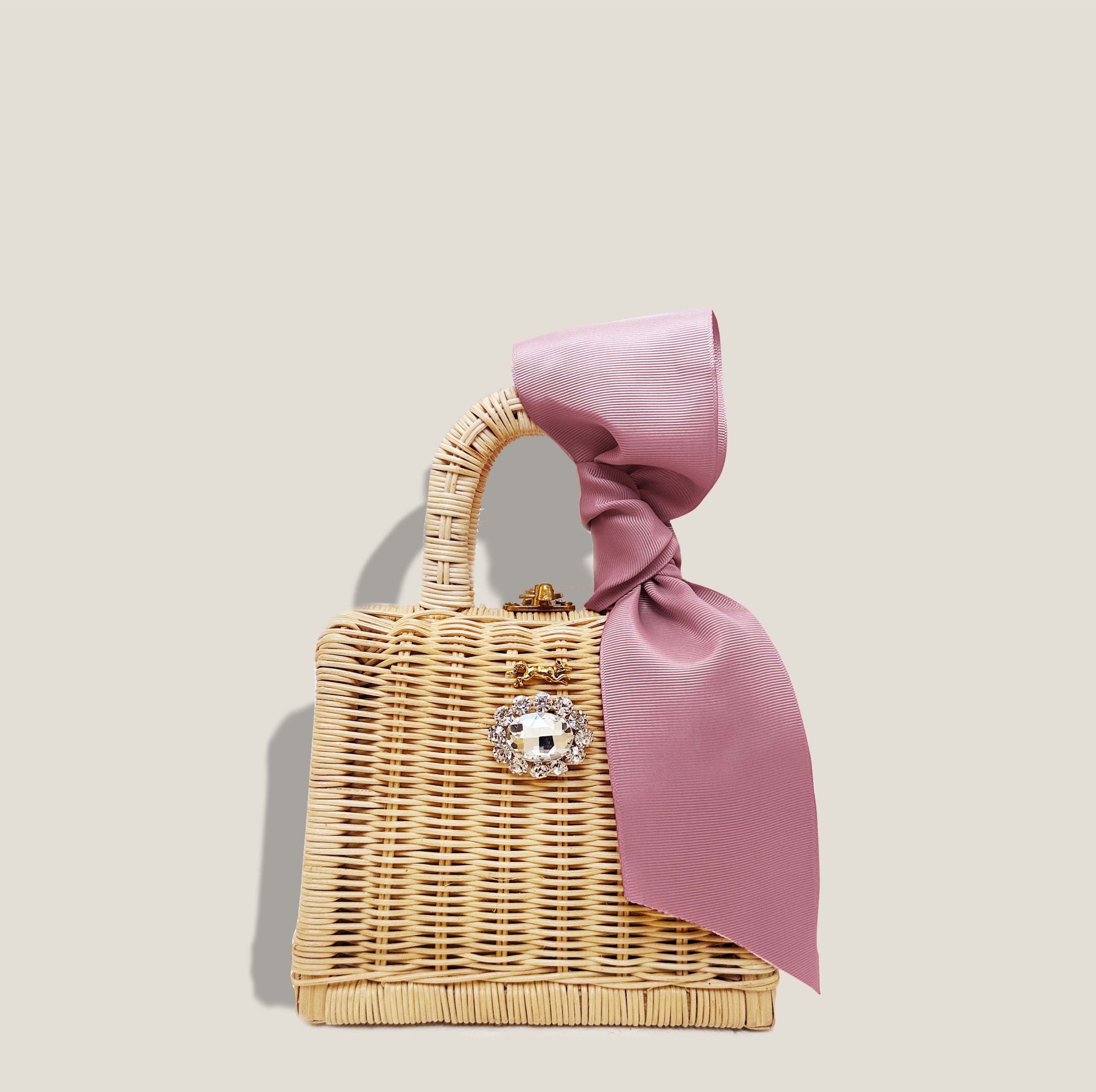 MME. BABY MONACO BAG - ROSE