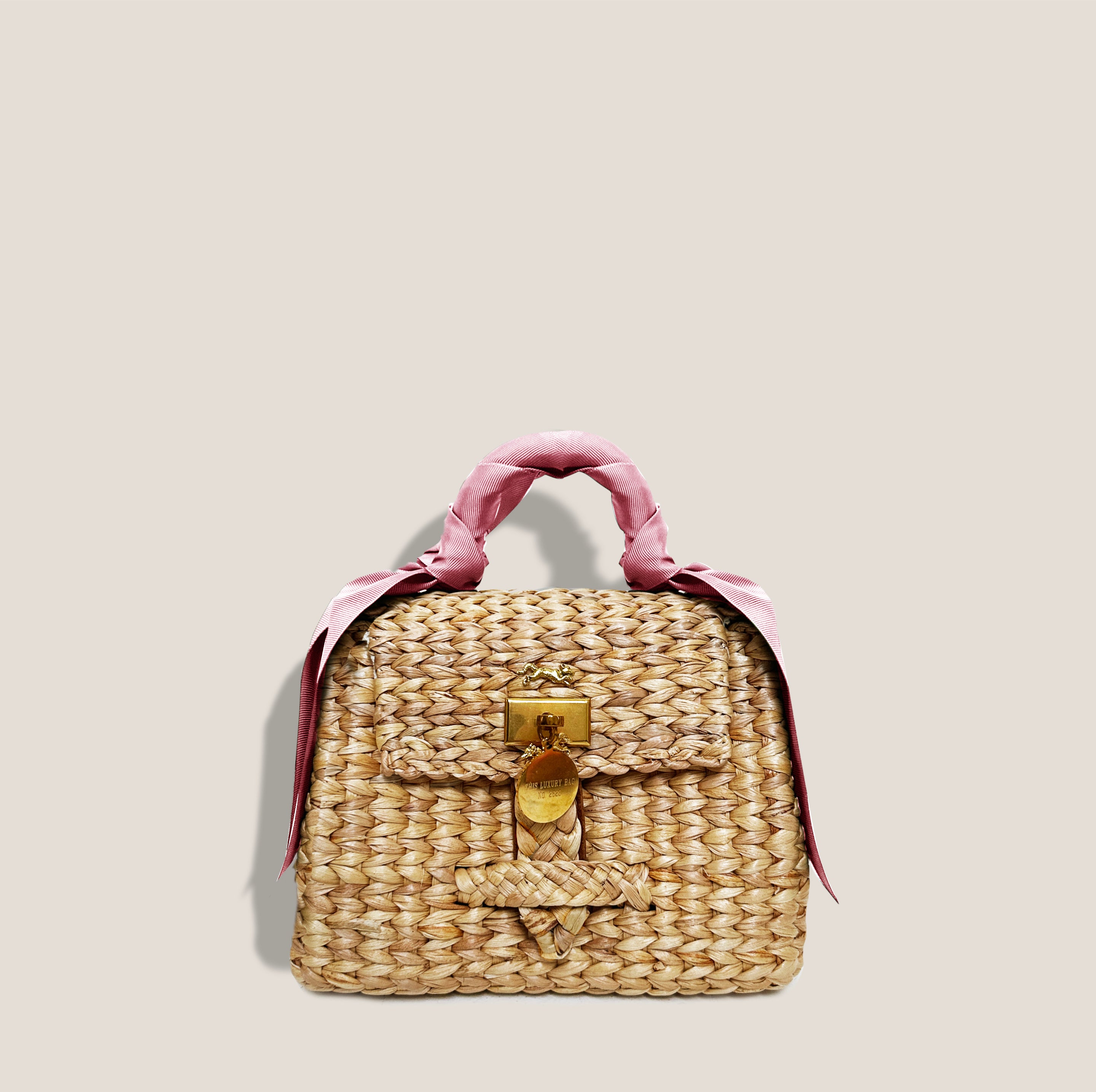 MME. CARLTON STRAW  PETITE - ROSE