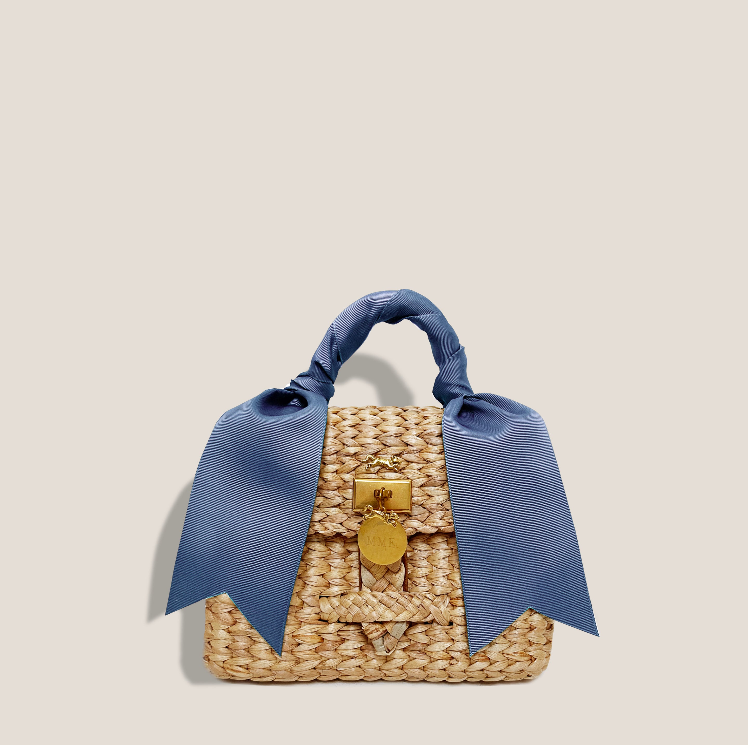 MME. CARLTON STRAW  PETITE - CORNFLOWER