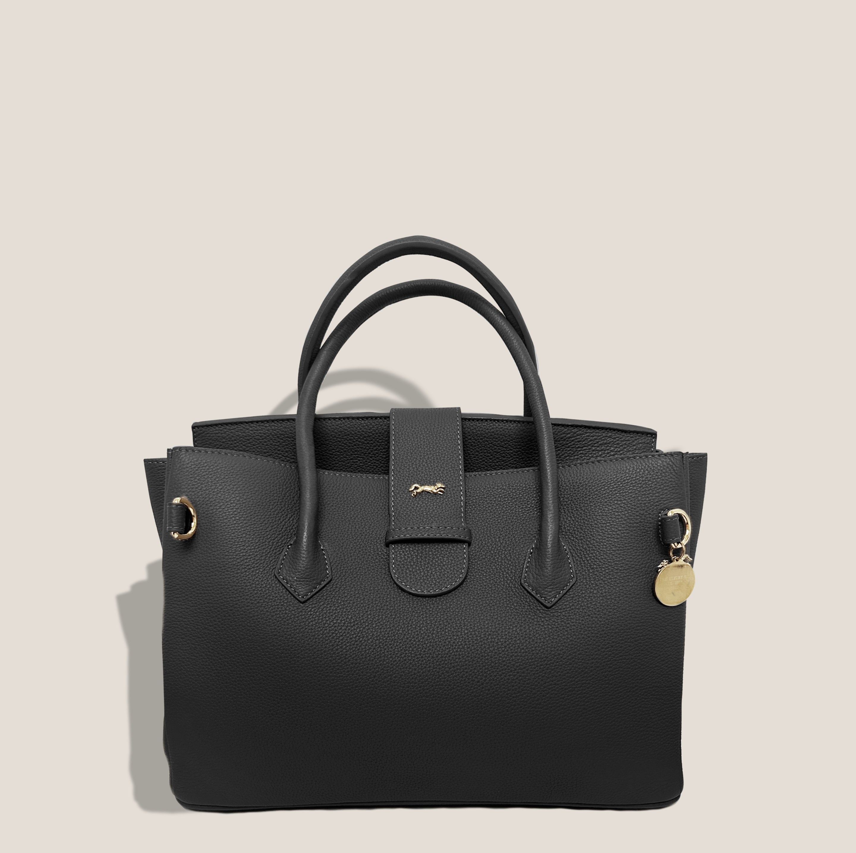 The ONASSIS 35 TOTE - TOGO NOIR