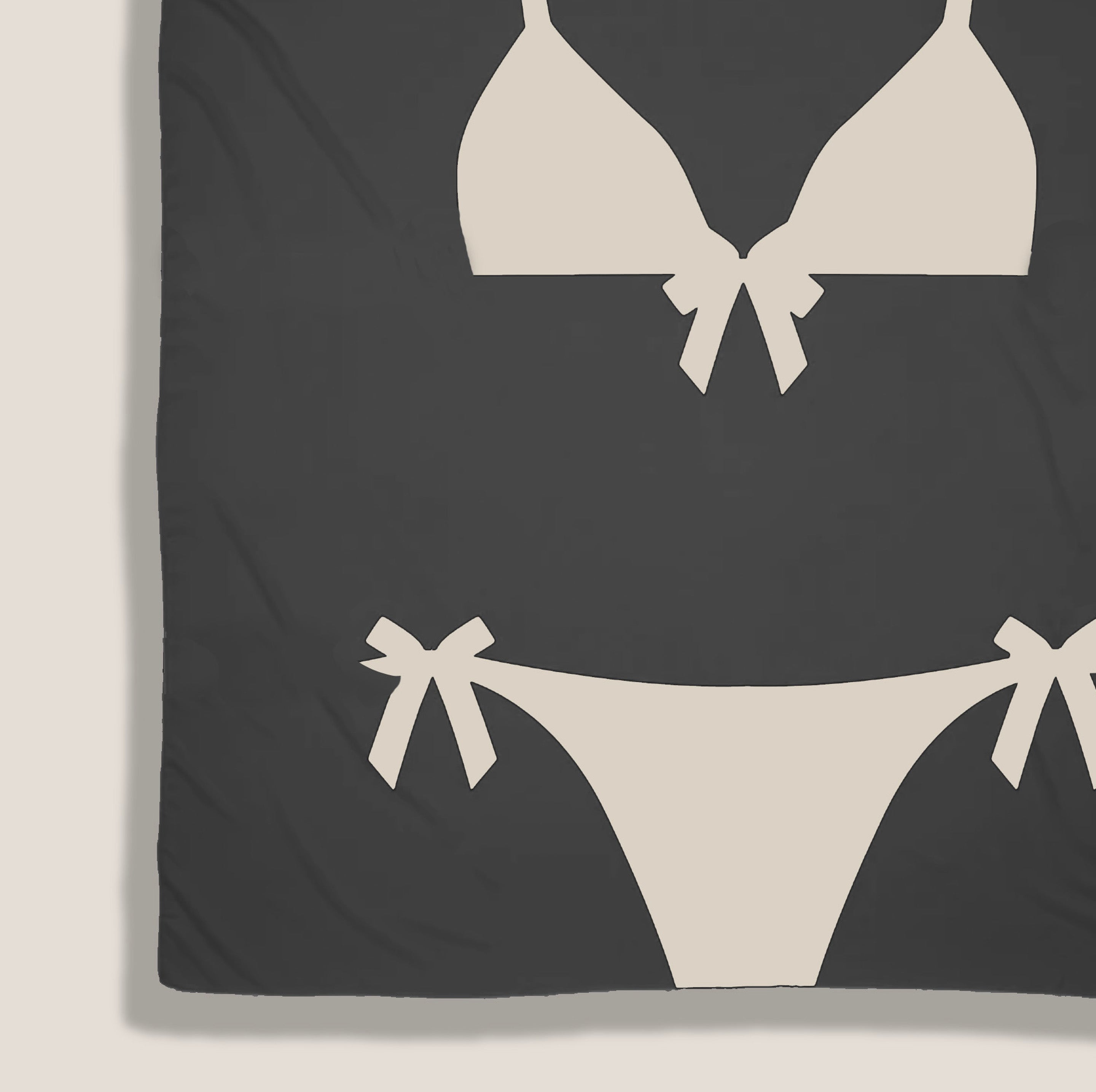 MME. SIGNATURE BEACH SCARF COVERUP - BIKINI