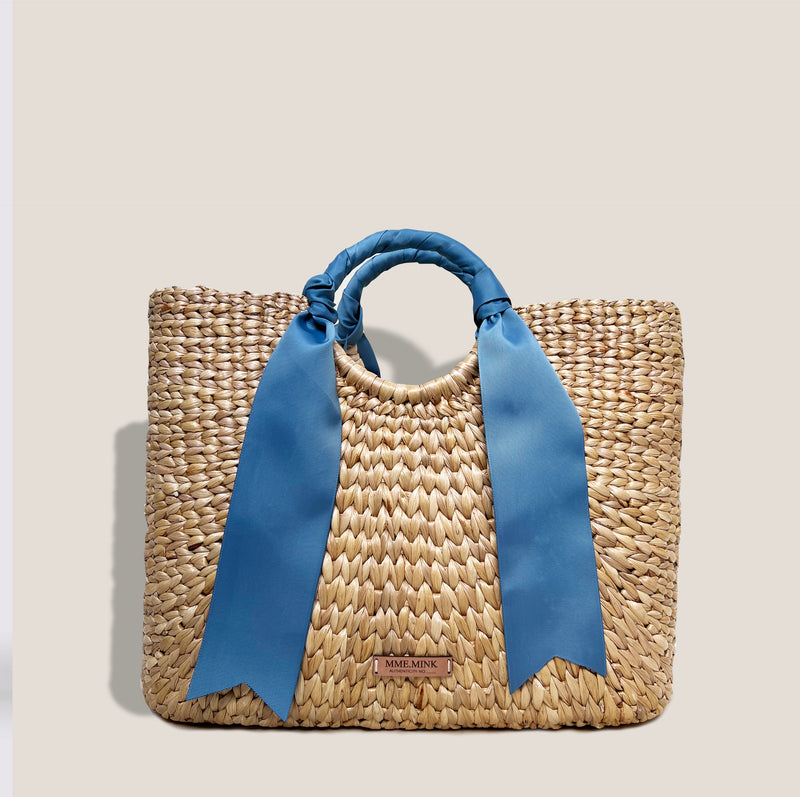 MME. BENTLEY TOTE in CORNFLOWER