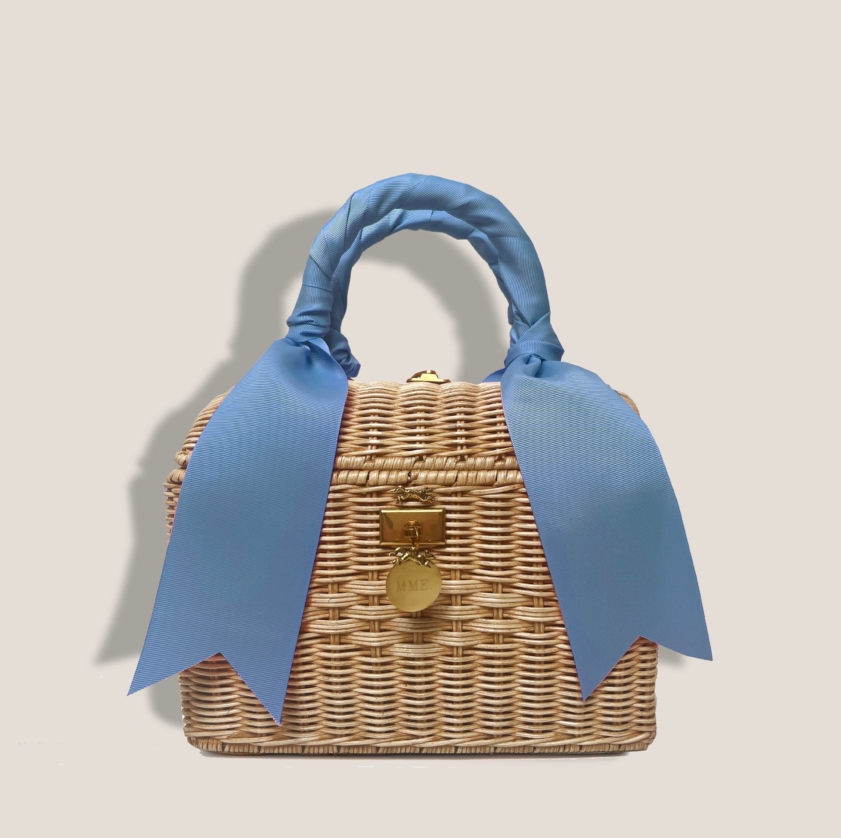 ミーマリー MME. CROQUET Tote No. 2 - CORNFLOWER