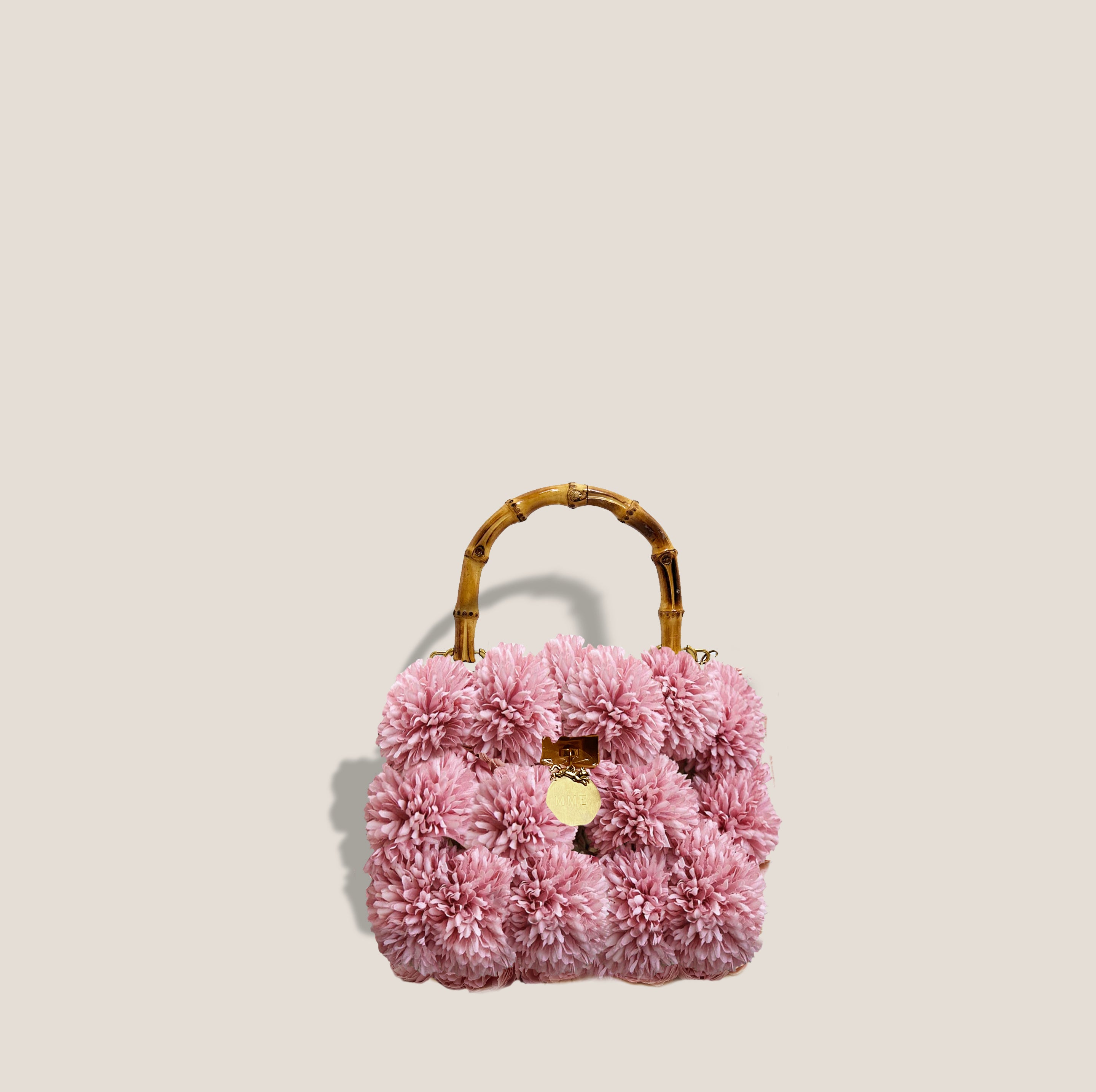 MME. MINI MUM BOUQUET CLUTCH - ROSE