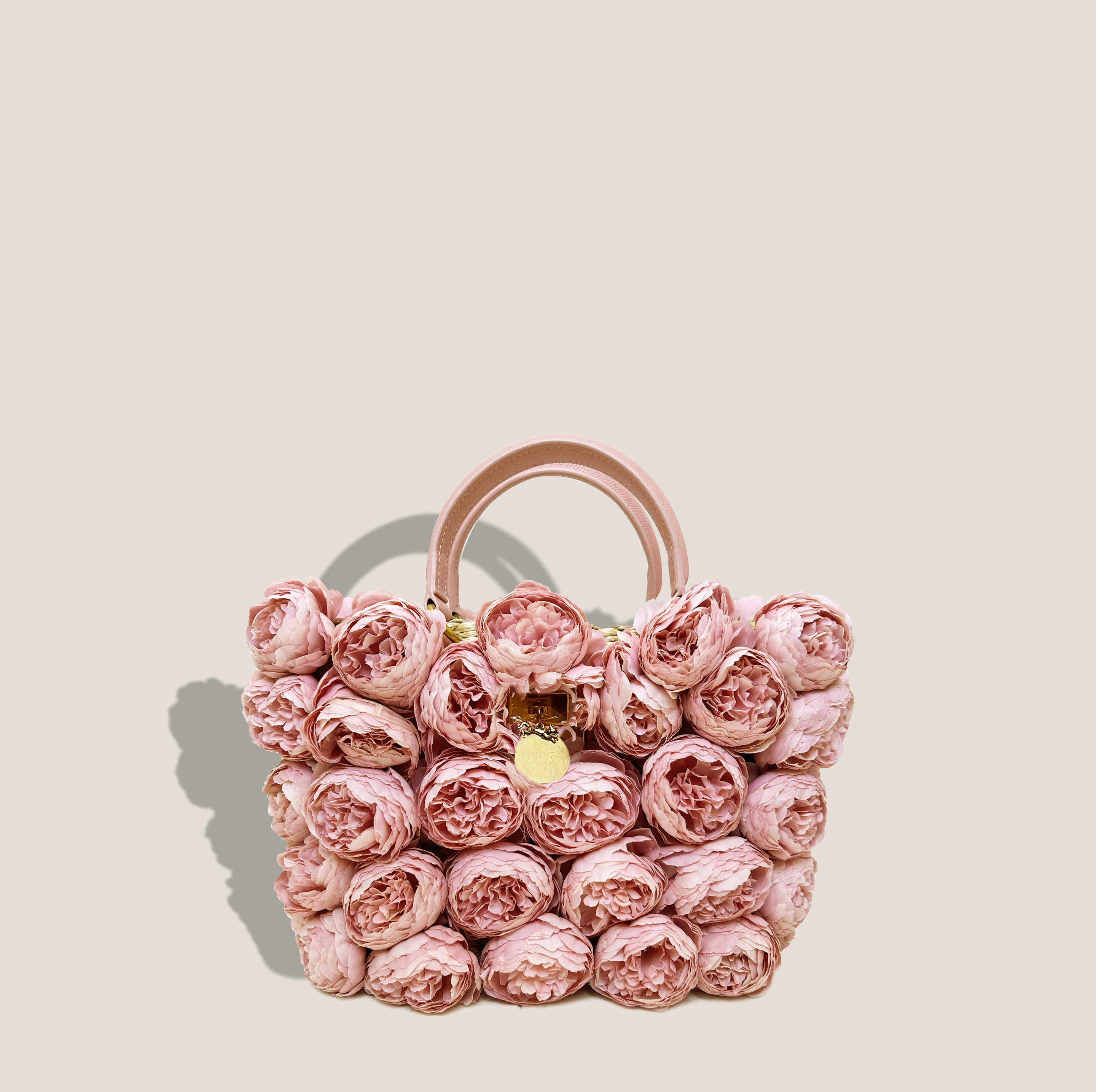MME. BLOOM BOUQUET TOTE - Barely Pink