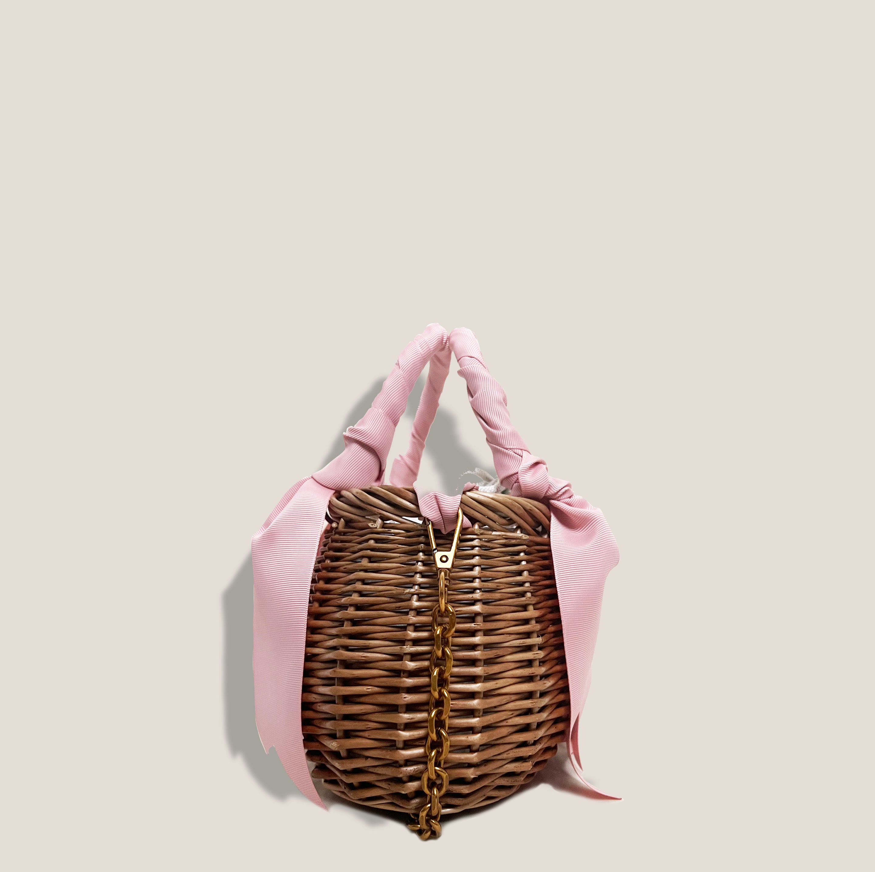 The Little Round Royce Tote - Rose