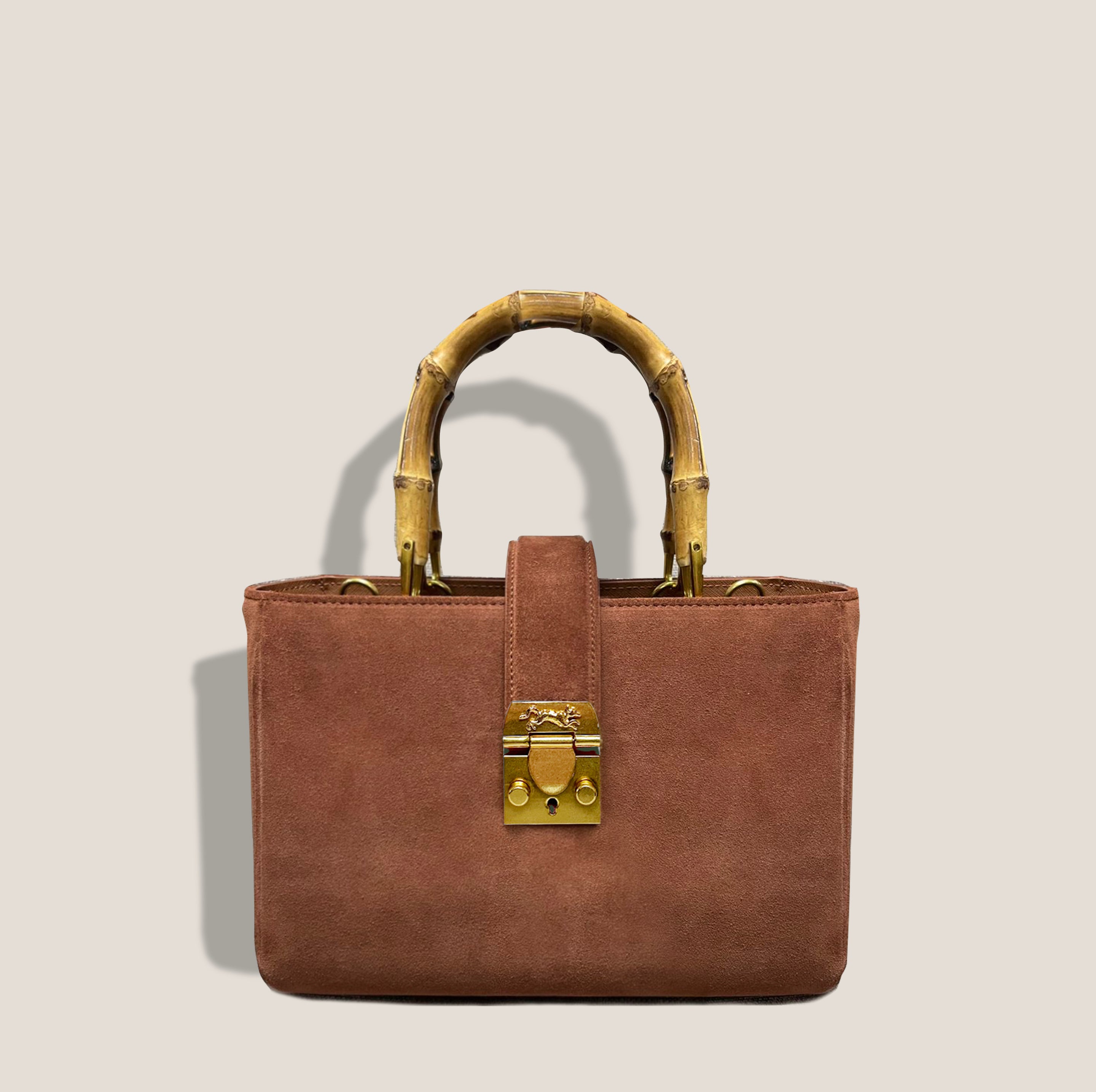 MME. Stafford Petite Suede Tote