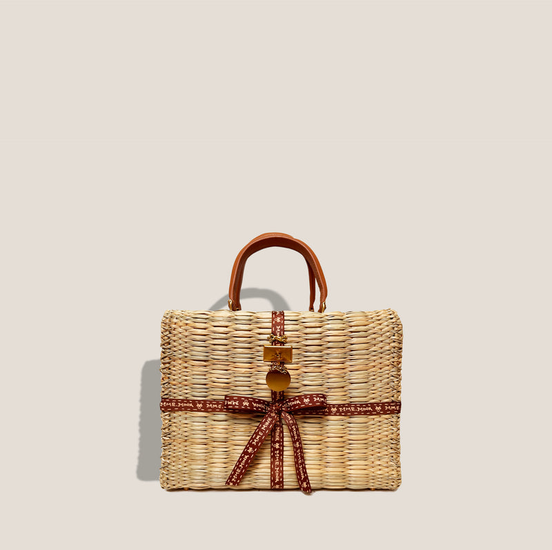 Mme.MINKMME. Riviera Suitcase Tote*